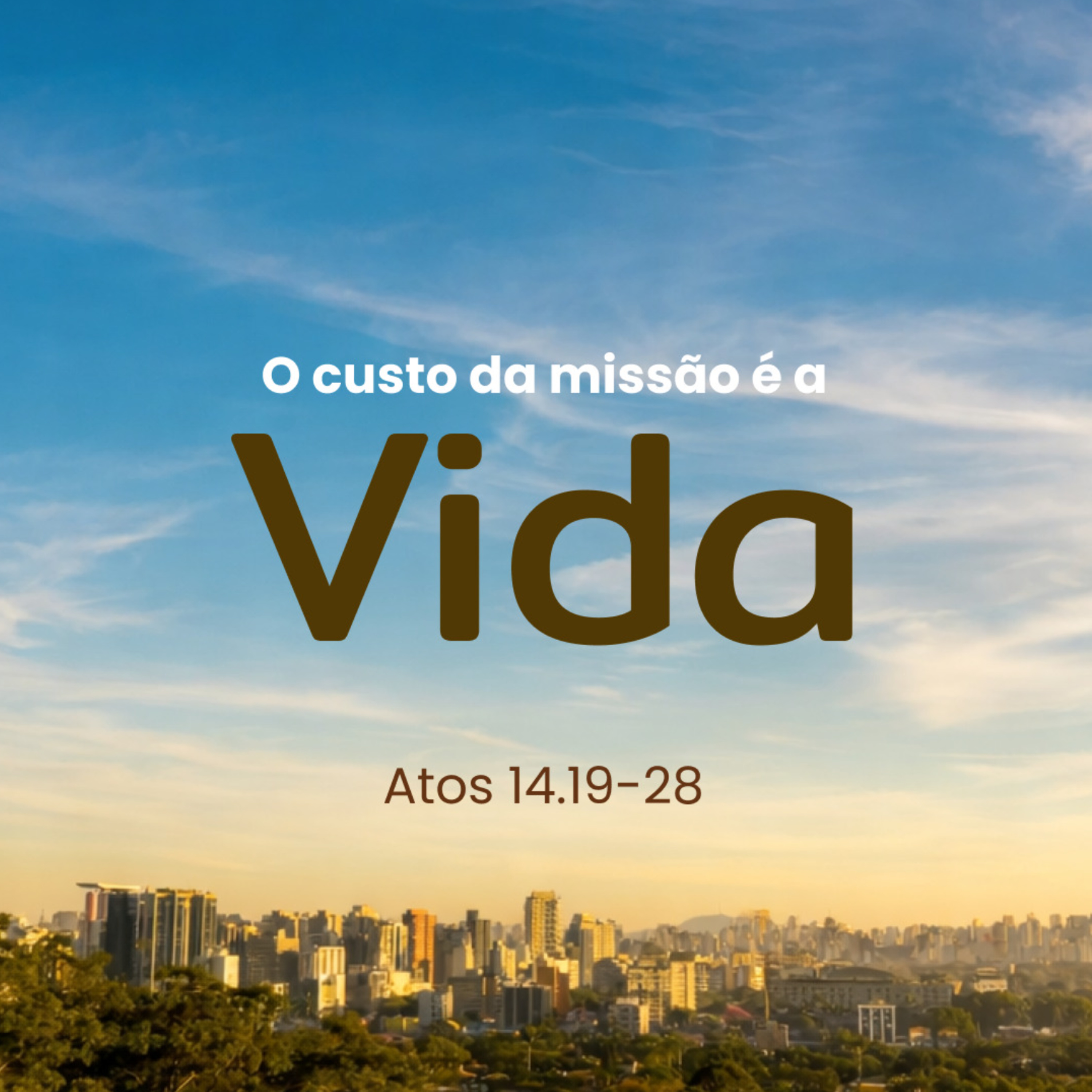 O custo da missão é a vida - Rev. Arquimedes Oliveira episode artwork