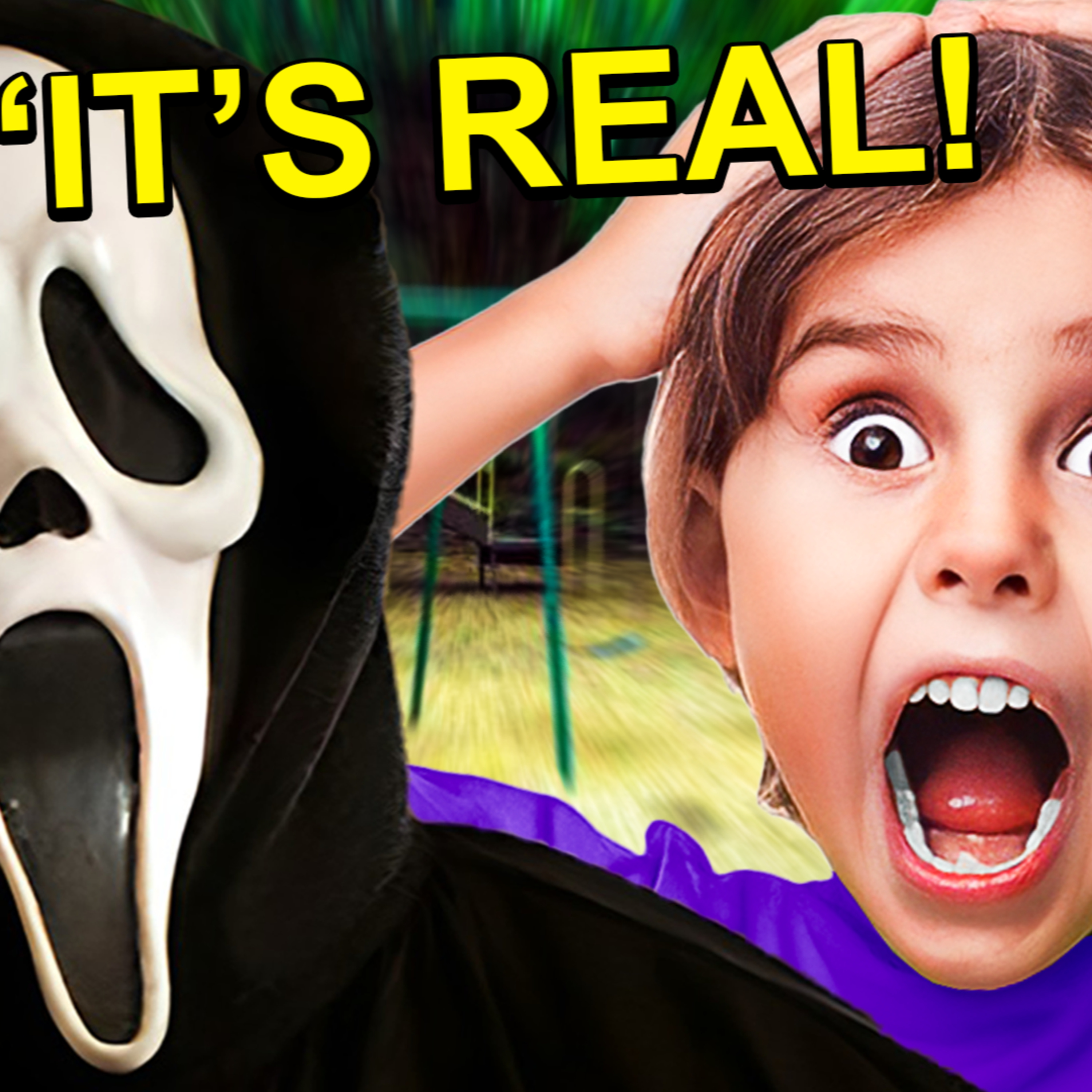 Kid Thinks Ghostface from Scream is REAL! episode artwork