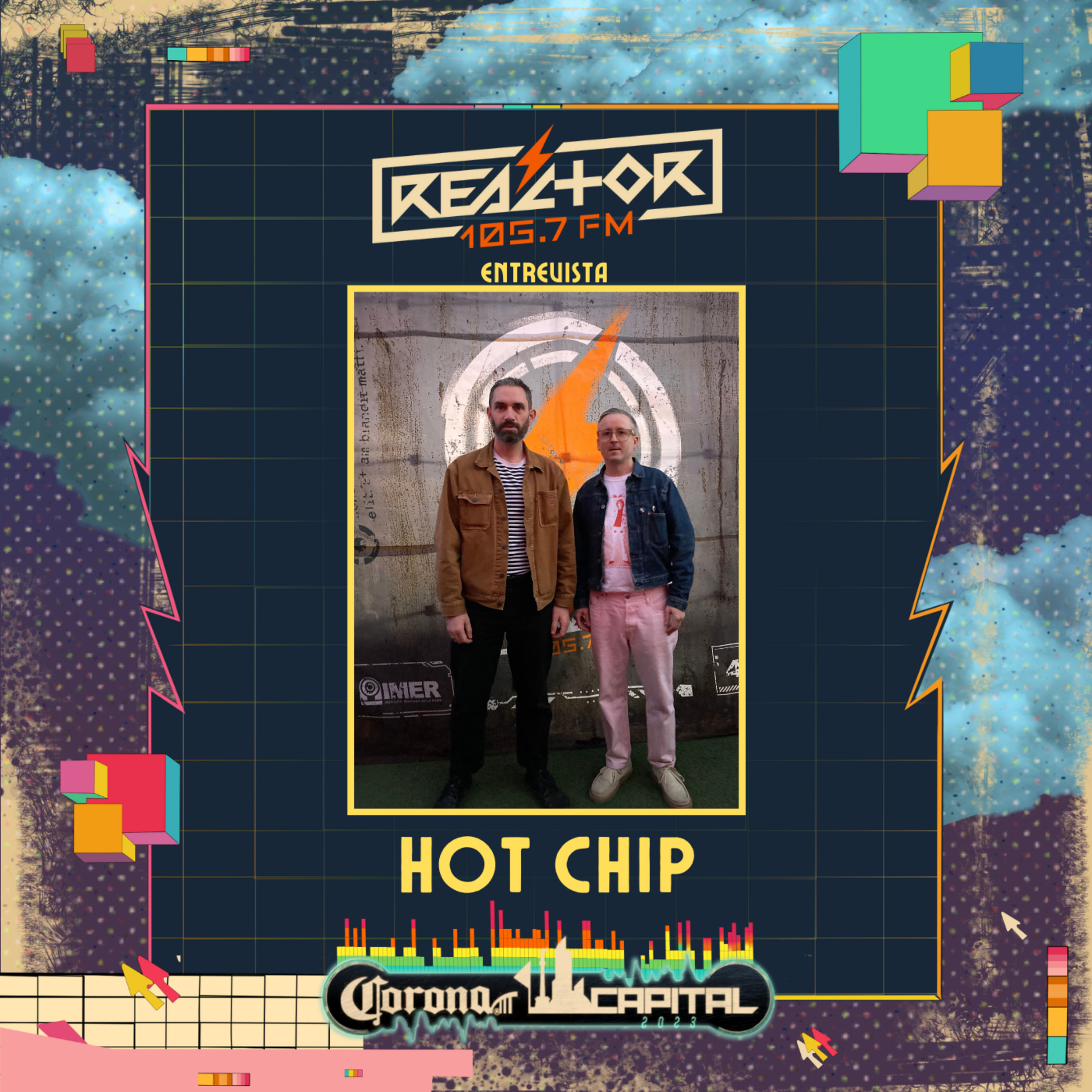 Entrevista a ⁠⁠Hot Chip⁠ en el Festival Corona Capital episode artwork