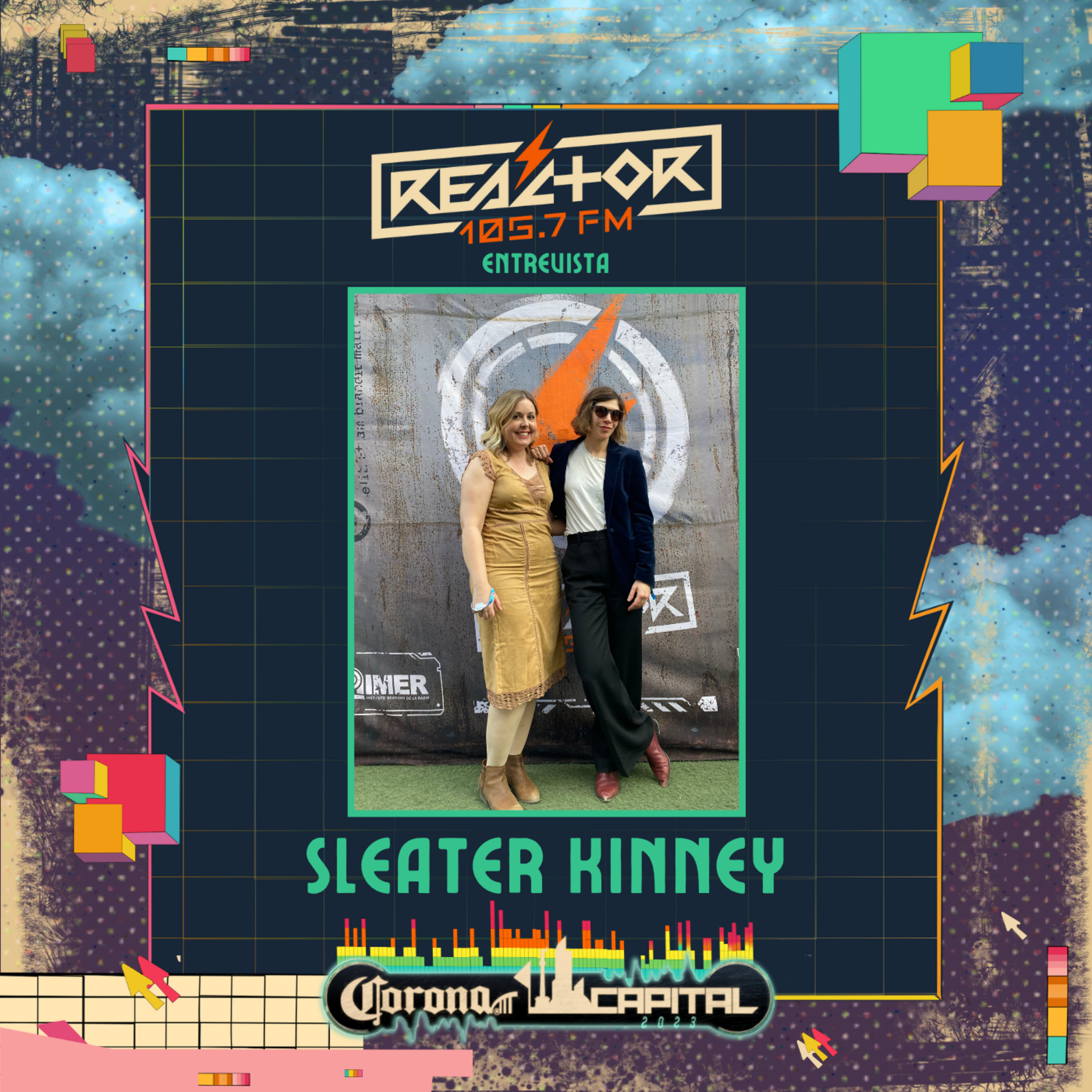 Entrevista a ⁠⁠⁠⁠Sleater-Kinney en el Festival Corona Capital episode artwork