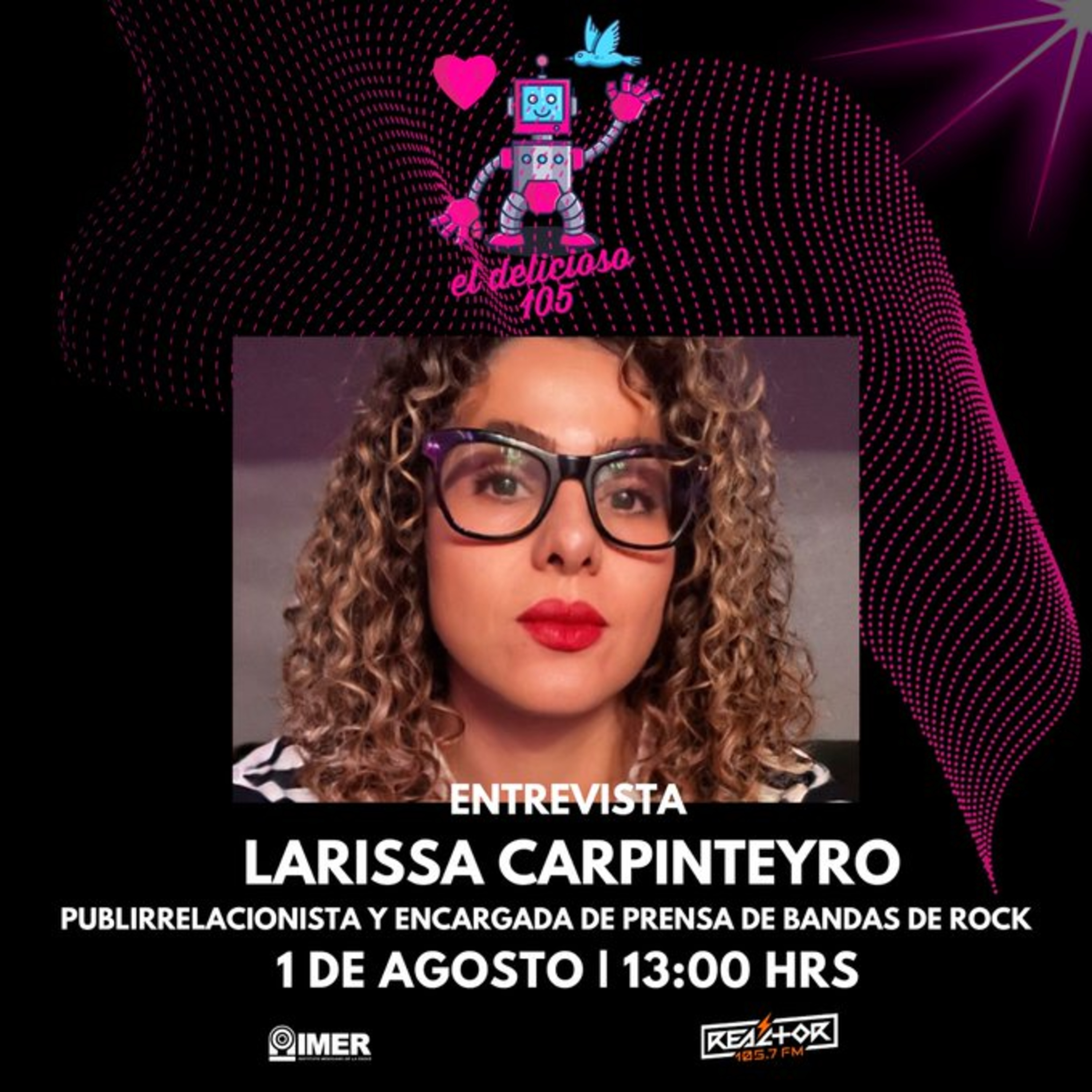 Entrevista con Larissa Carpinteyro en el Delicioso  episode artwork
