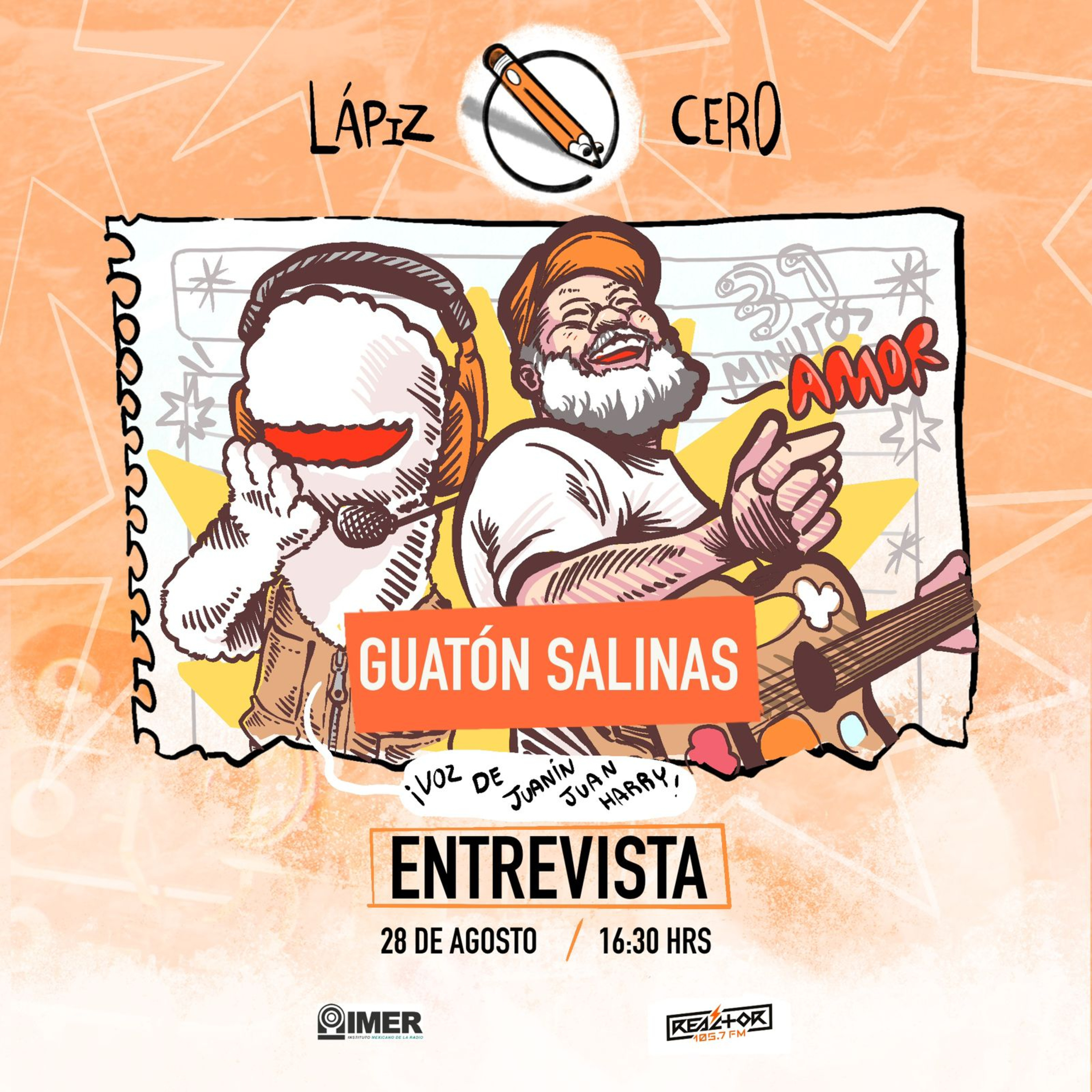LÁPIZ CERO. GUATÓN SALINAS episode artwork
