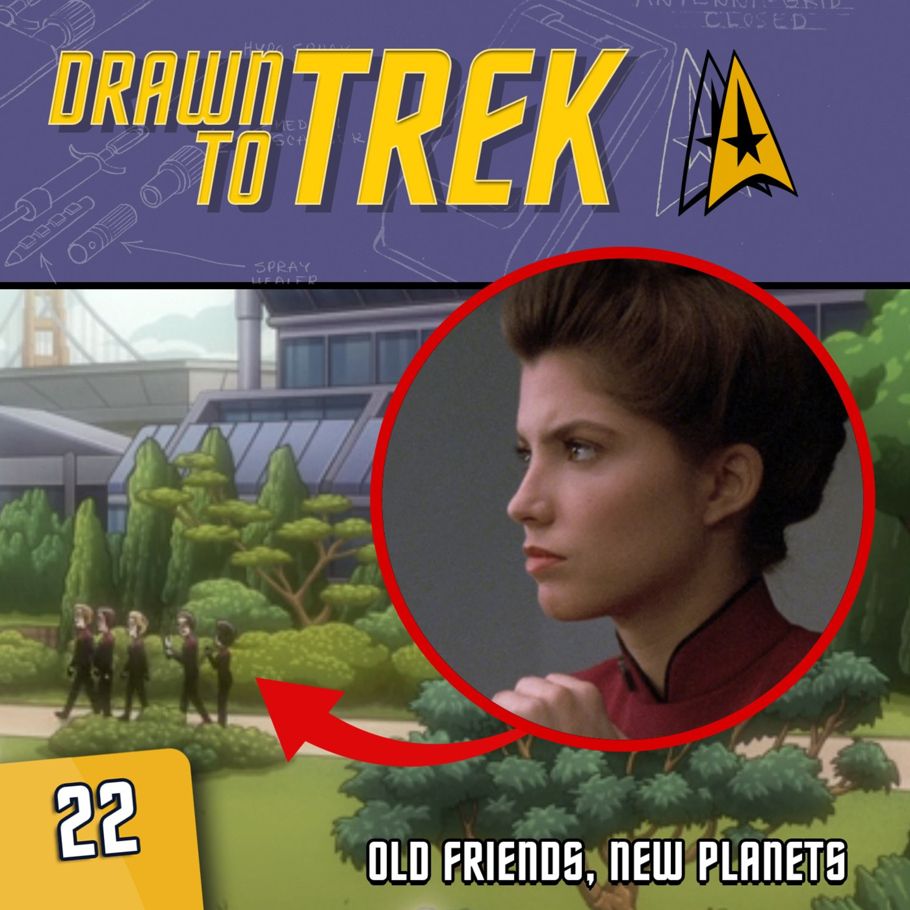 Drawn to Trek: A Star Trek Animation Podcast 022 - The Jean Hajar Show