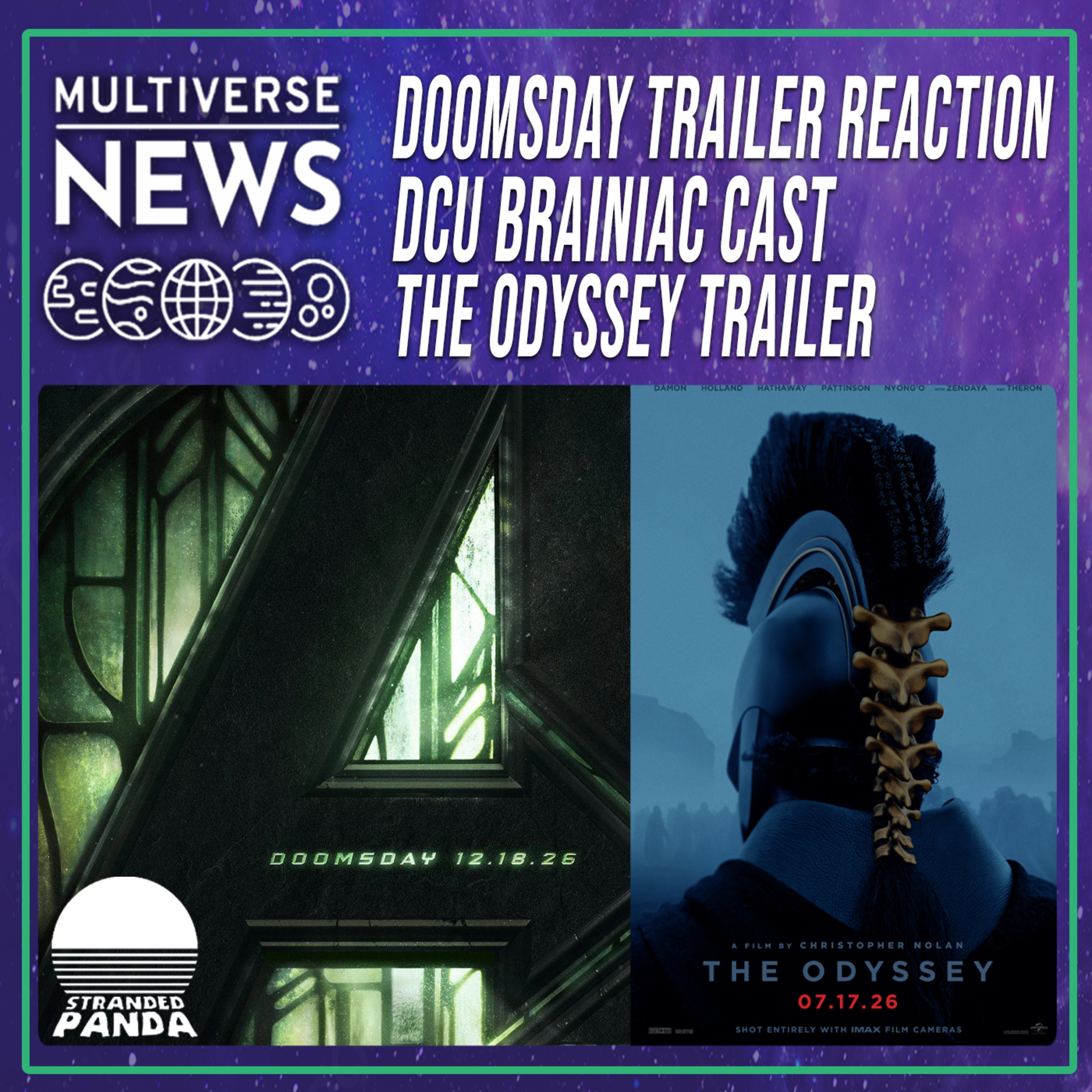 The Avengers: Doomsday Trailer Has Arrived, Brainiac is Cast, Avatar Fire & Ash Box Office and The Odyssey Trailer