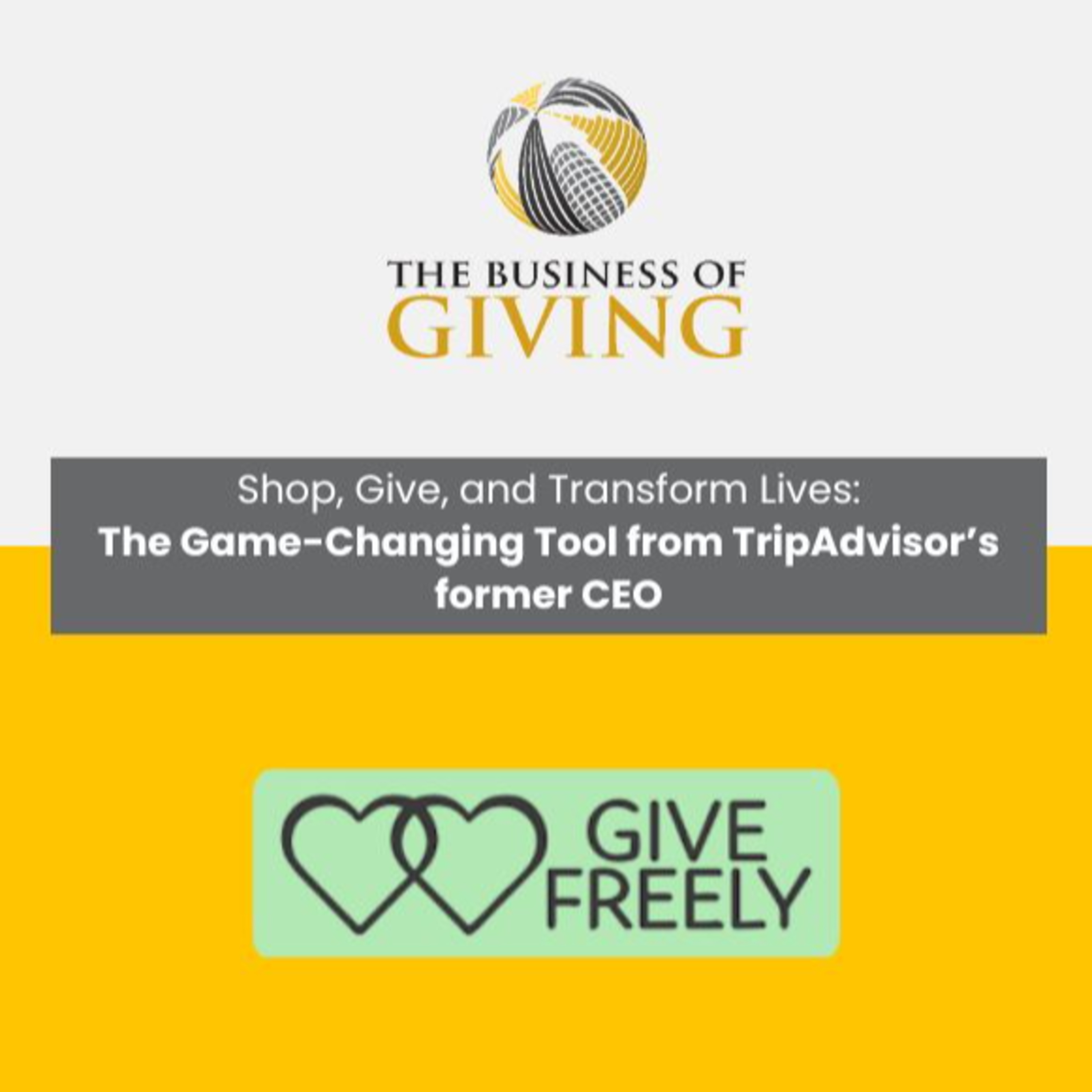 The Business of Giving