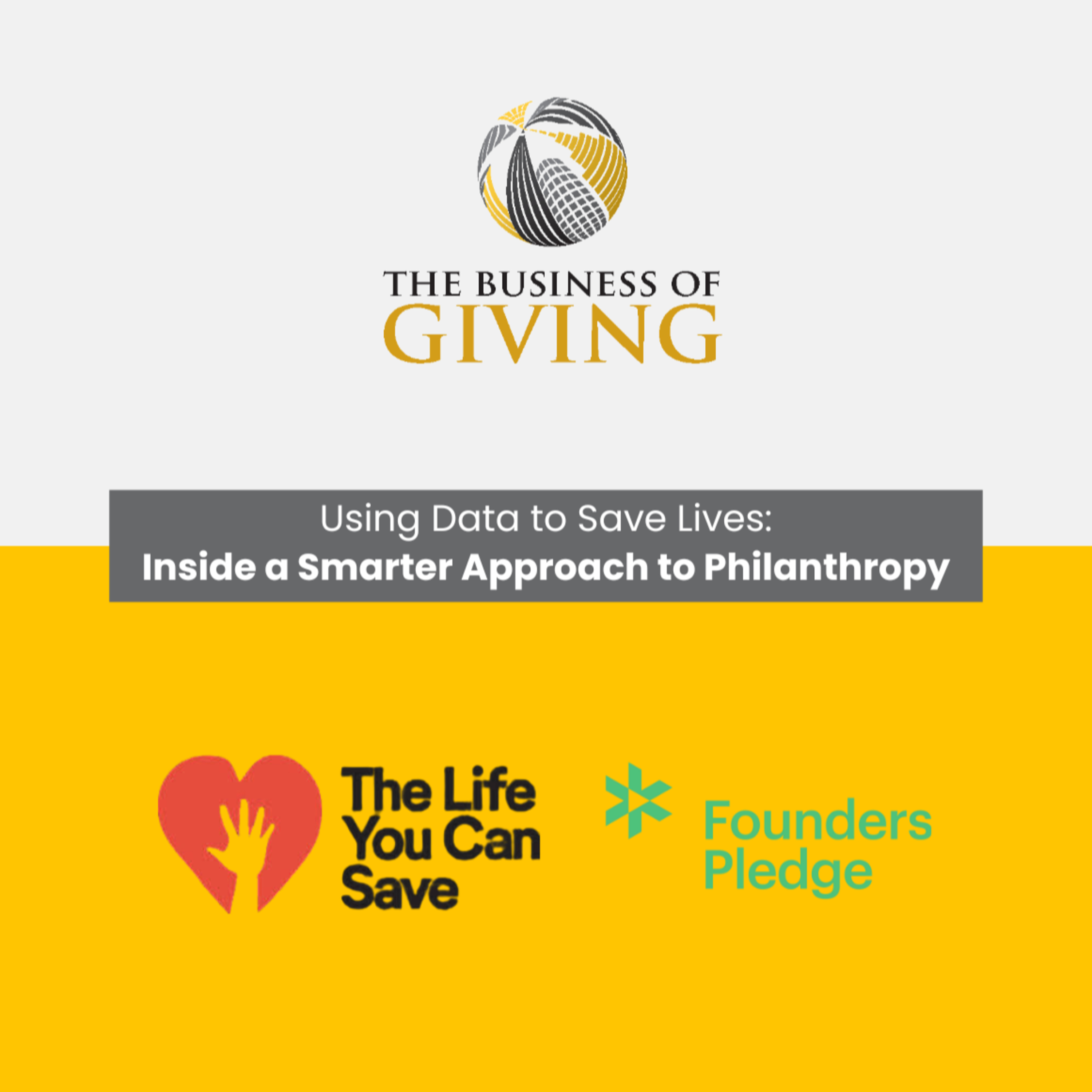 Using Data to Save Lives: Inside a Smarter Approach to Philanthropy episode artwork