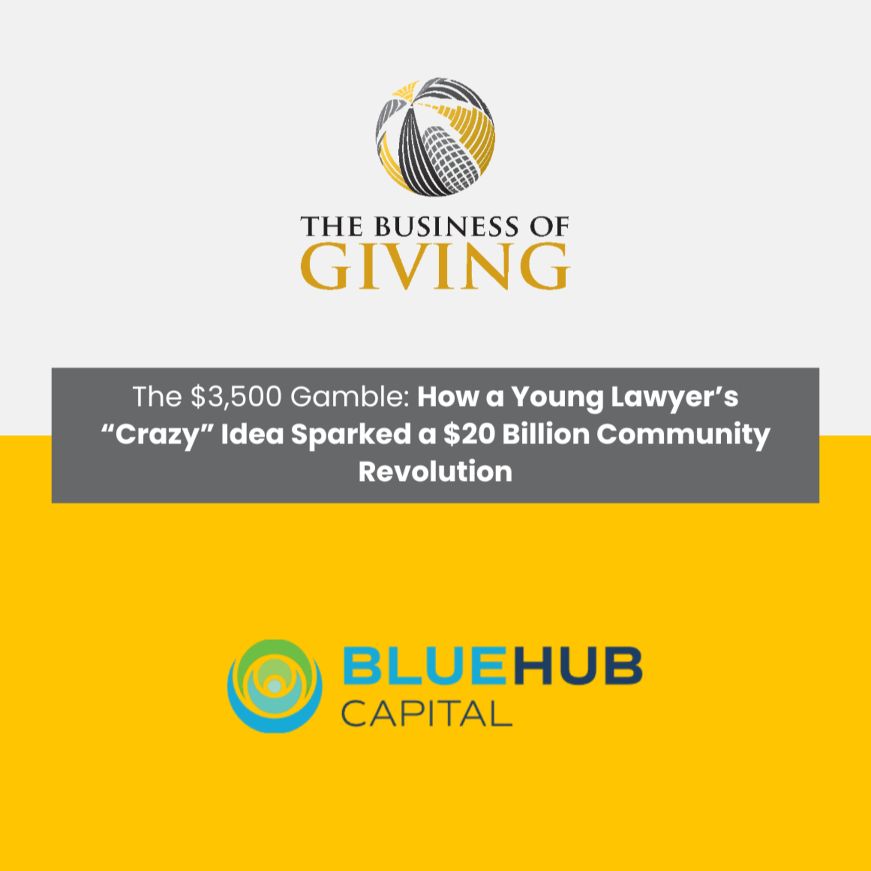 The Business of Giving