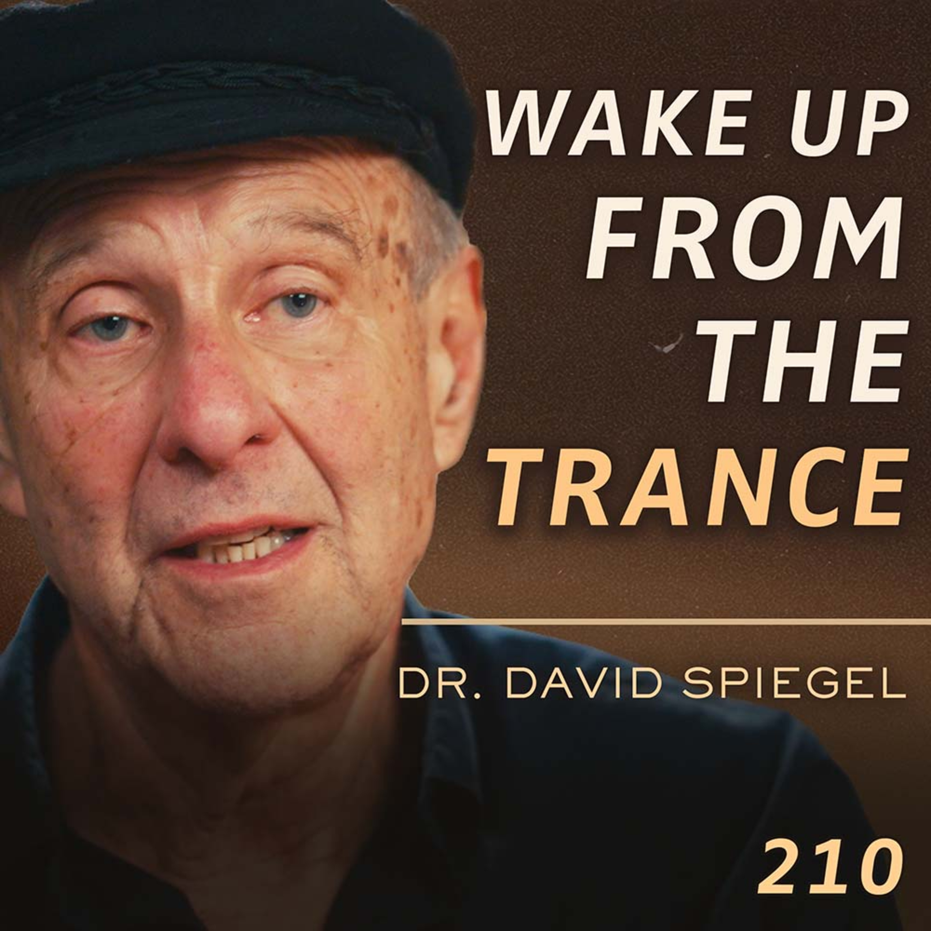 E210 - Dr. David Spiegel: #1 Hypnotism Expert, “Wake Up From The Trance of Your Life” episode artwork