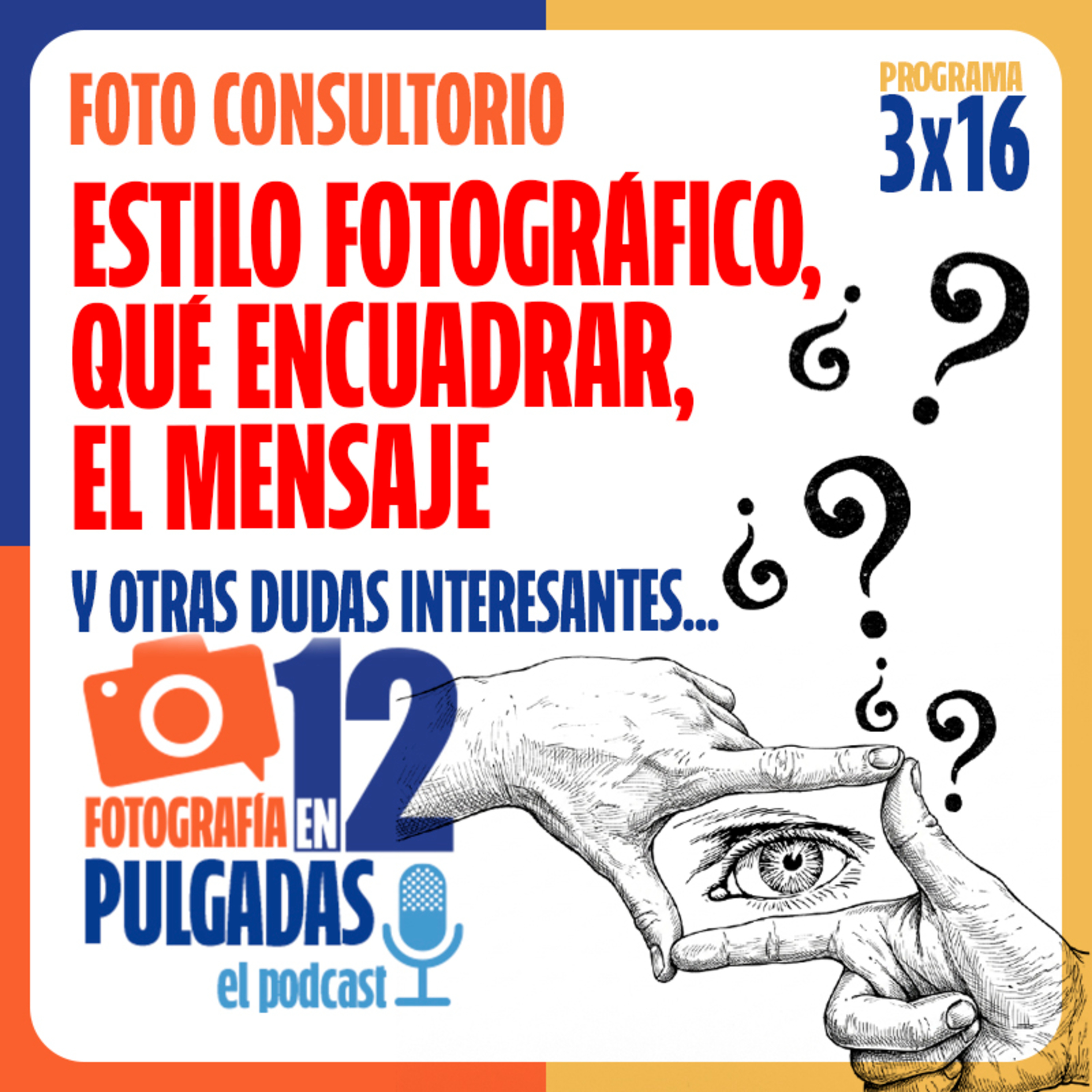 Estilo Fotográfico, qué encuadrar, el mensaje y otras dudas interesantes - 3x16 episode artwork