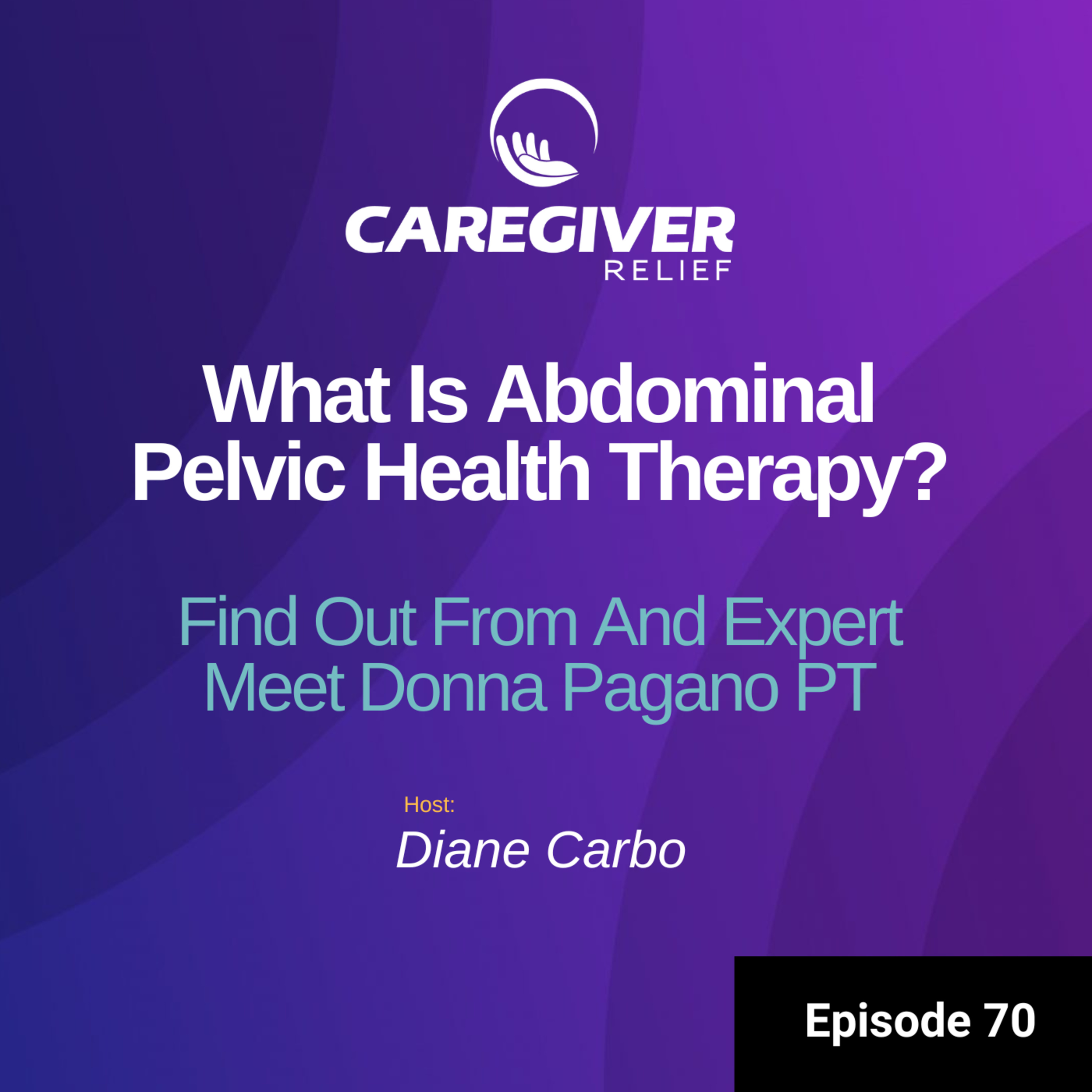 What Is Abdominal Pelvic Health Therapy? Find Out From And Expert Meet Donna Pagano PT - Episode 70  episode artwork