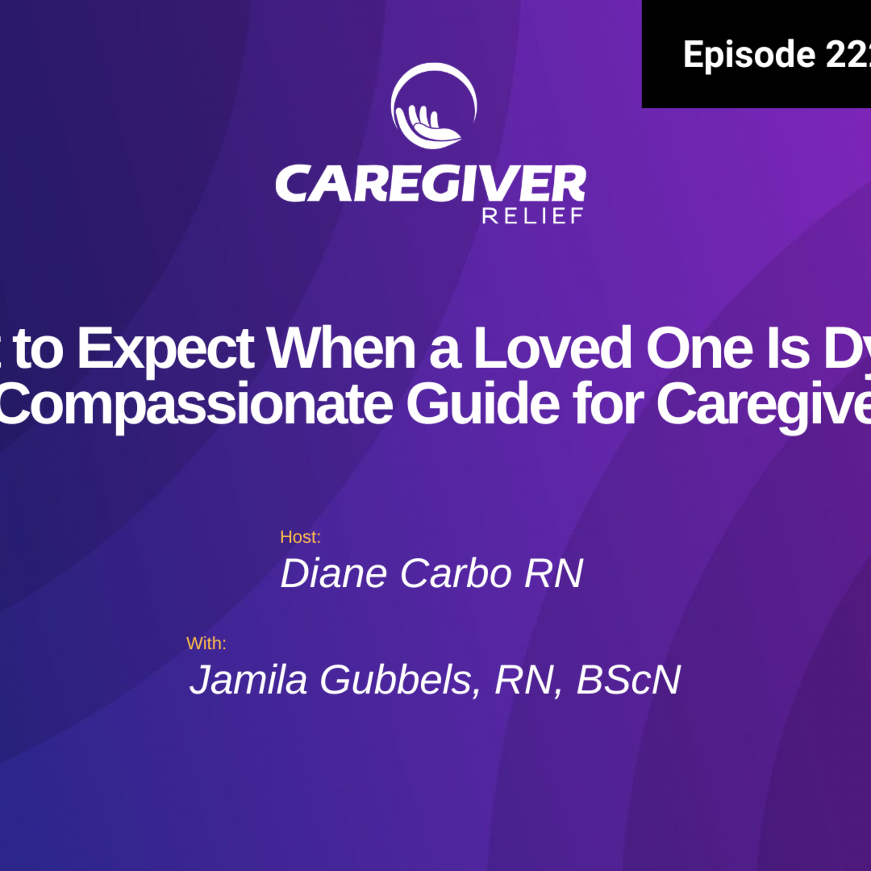 What to Expect When a Loved One Is Dying: A Compassionate Guide for Caregivers - EP 222 episode artwork