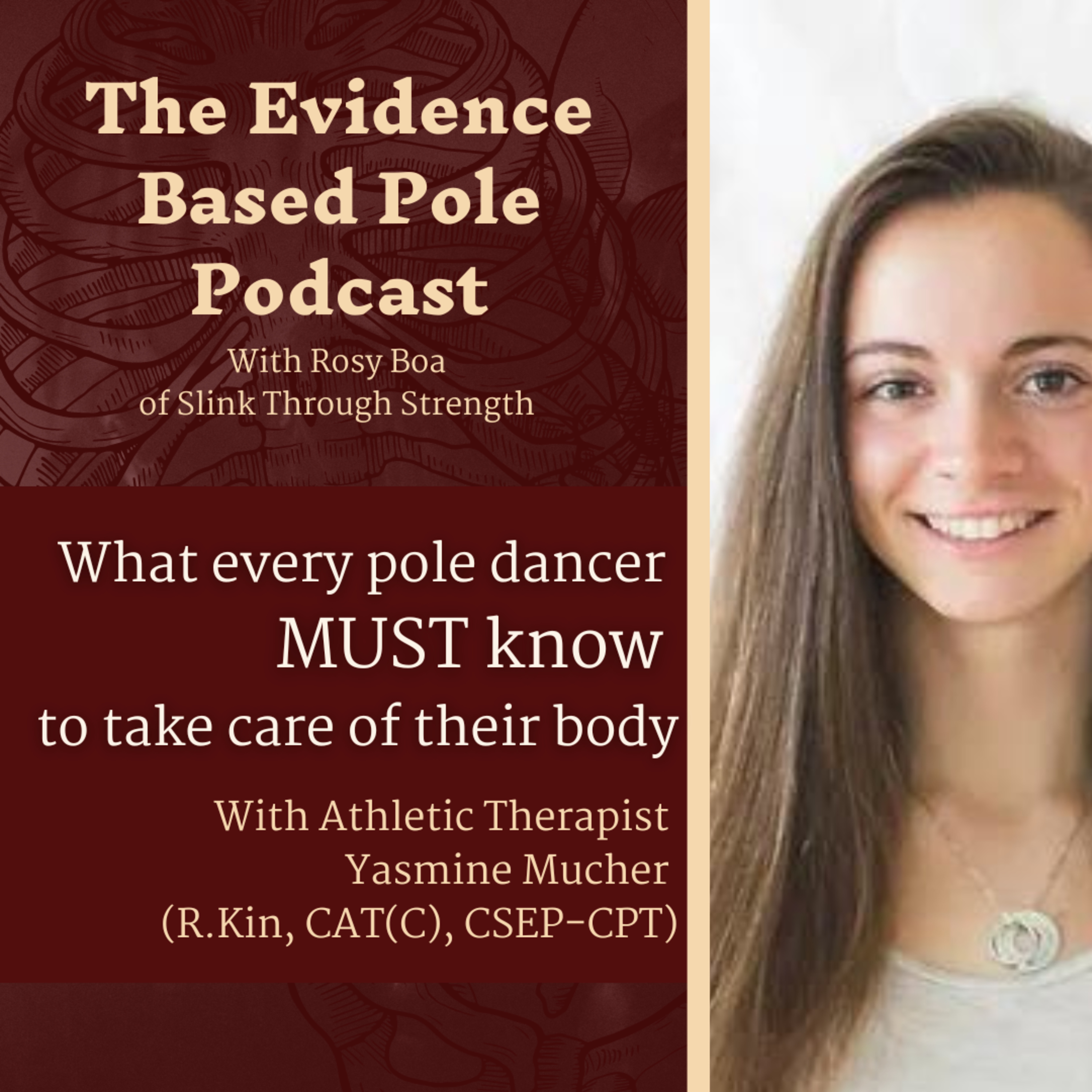 What every pole dancer MUST know to take care of their body, with Athletic Therapist Yasmine Mucher of Bend Don't Break (R.Kin, CAT(C), CSEP-CPT)