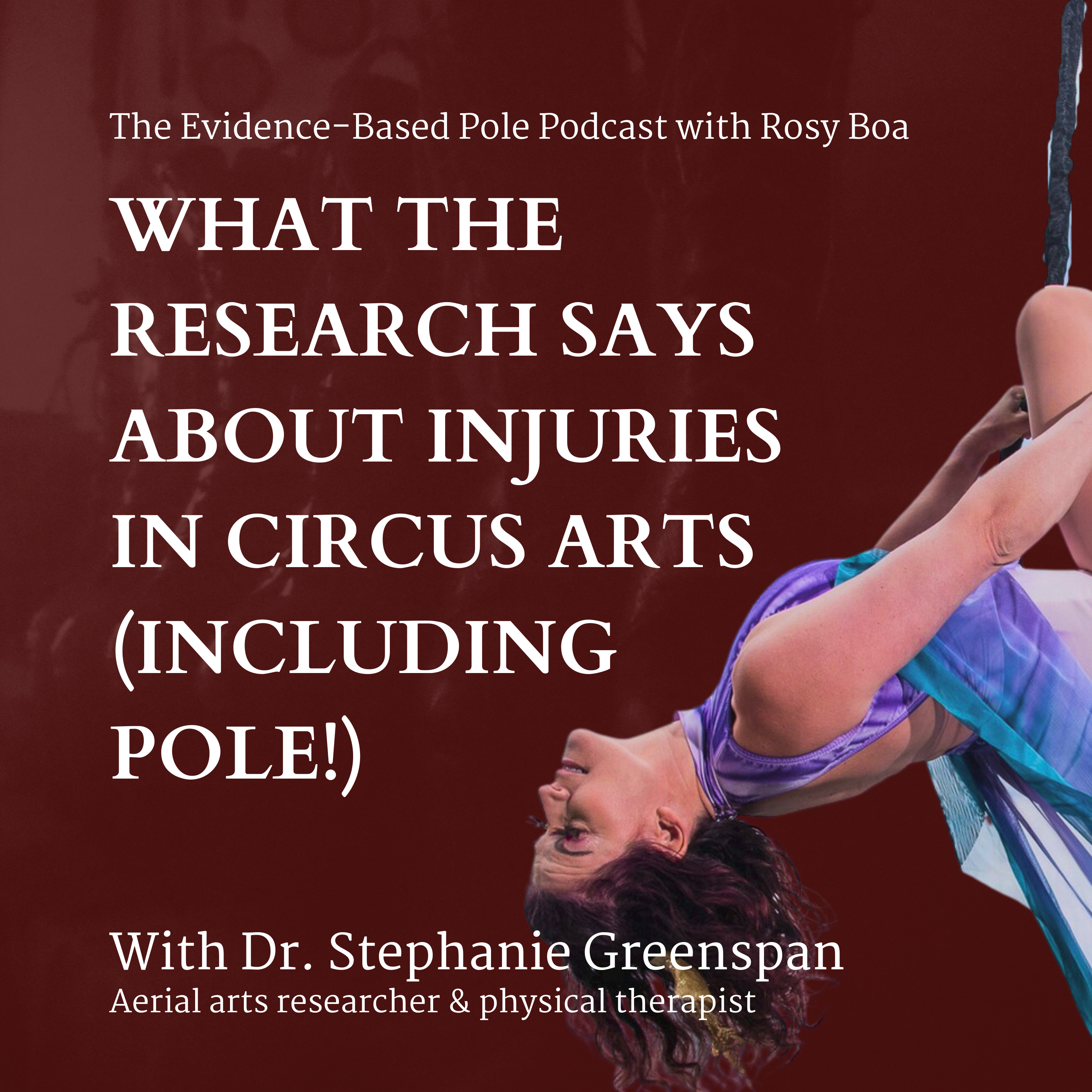 What the research says about injuries in circus arts (including pole!) with researcher Dr. Stephanie Greenspan