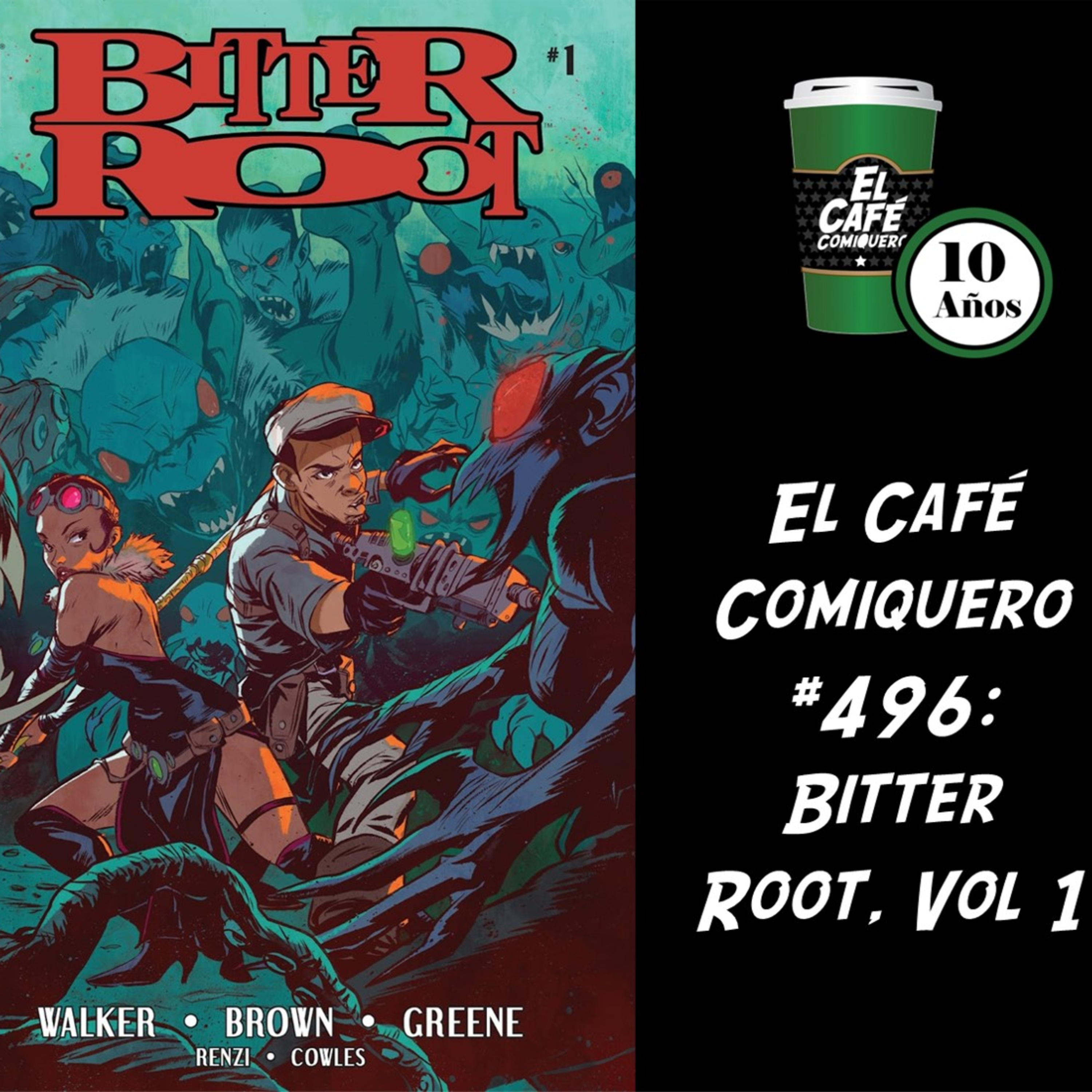Portada de El Café Comiquero