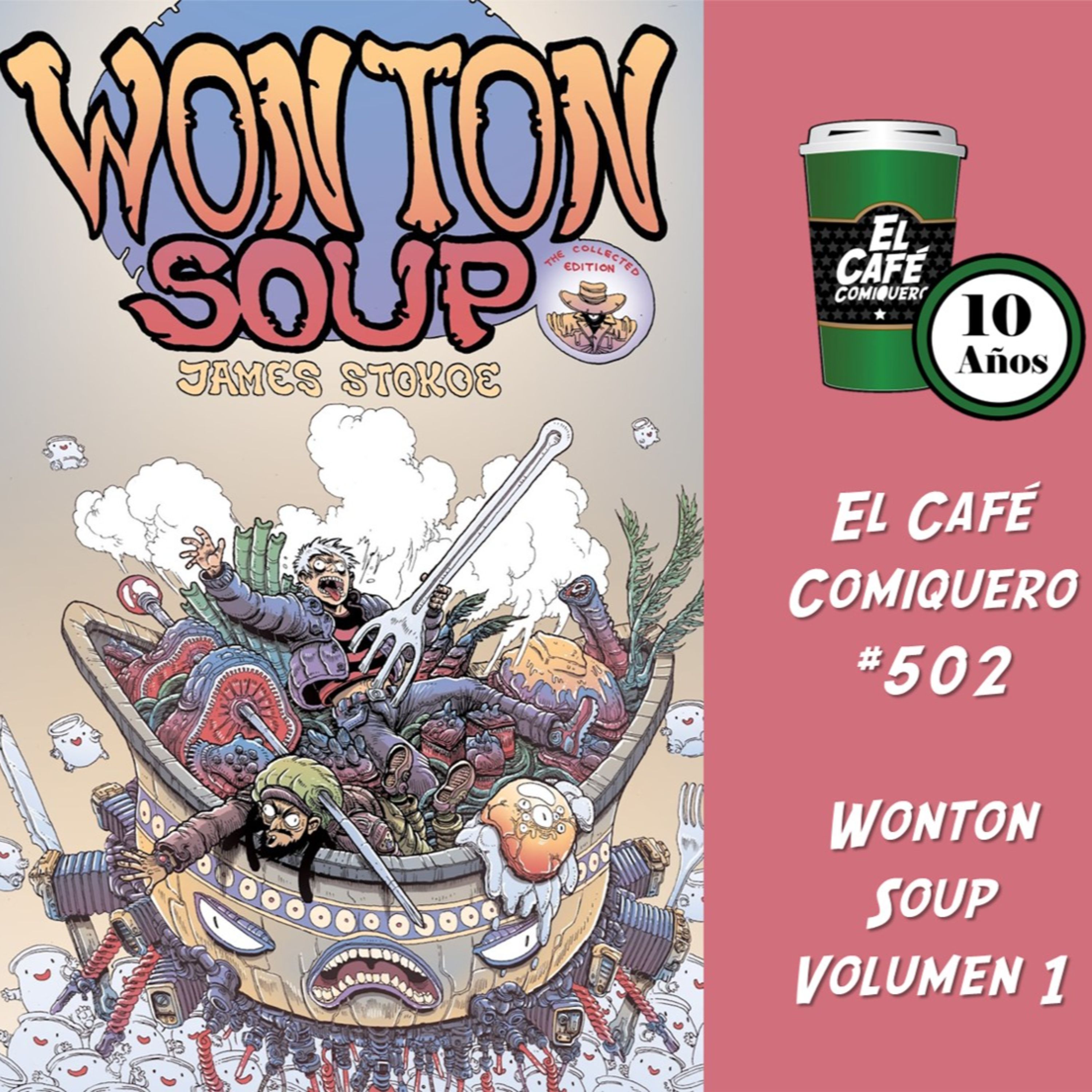 Portada de El Café Comiquero