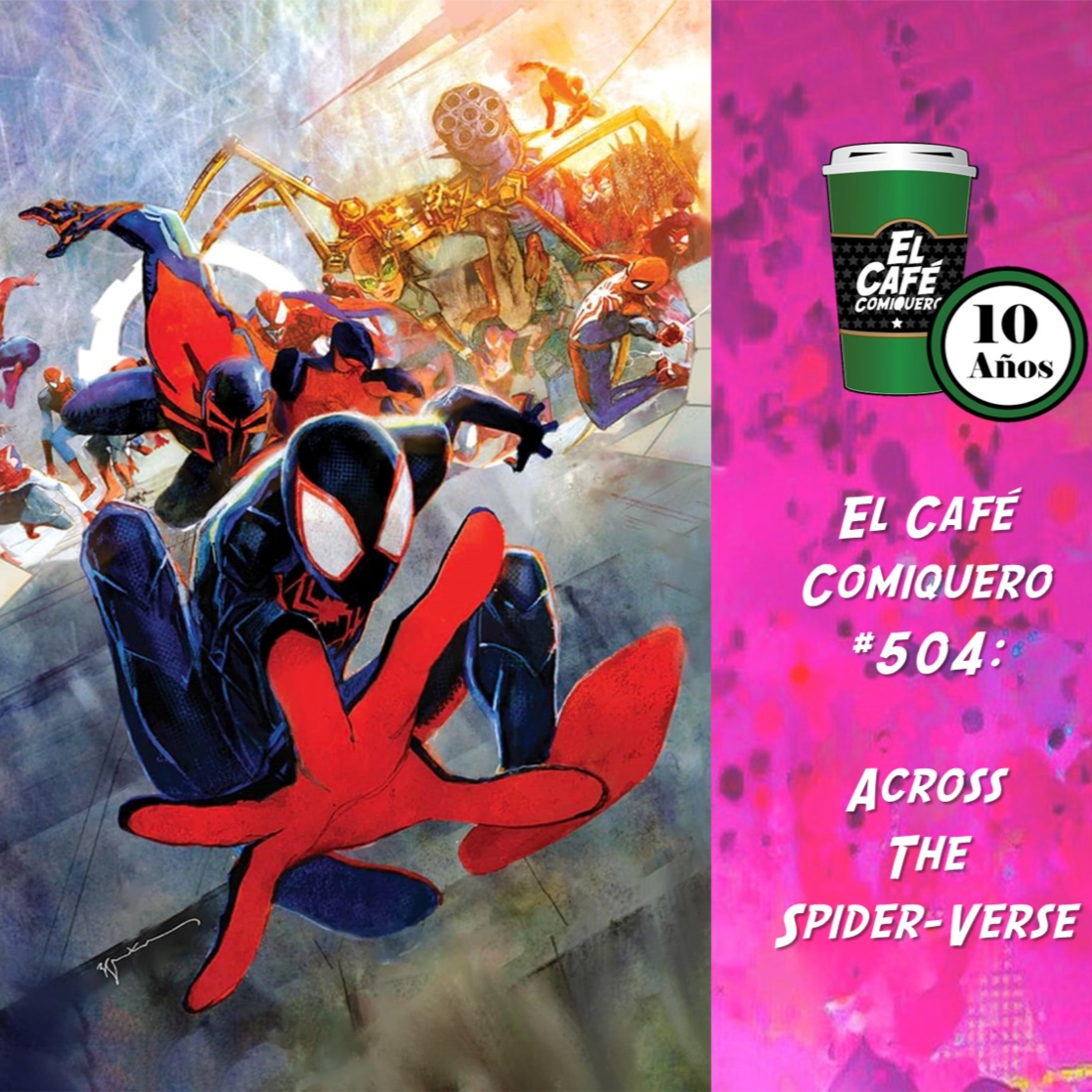 Portada de El Café Comiquero