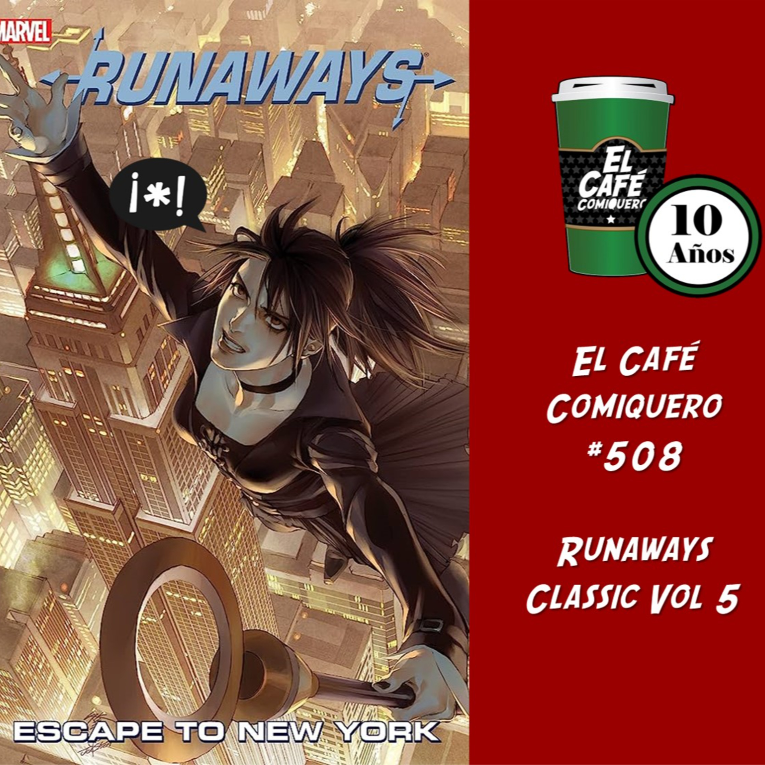 Portada de El Café Comiquero