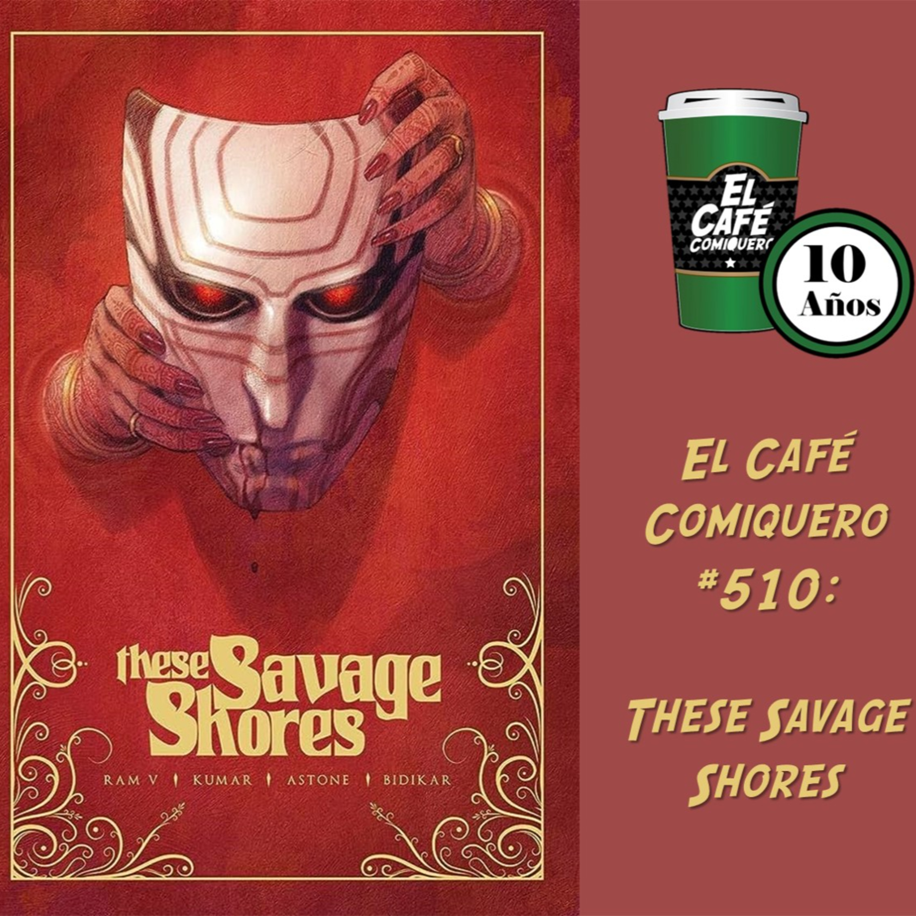 Portada de El Café Comiquero