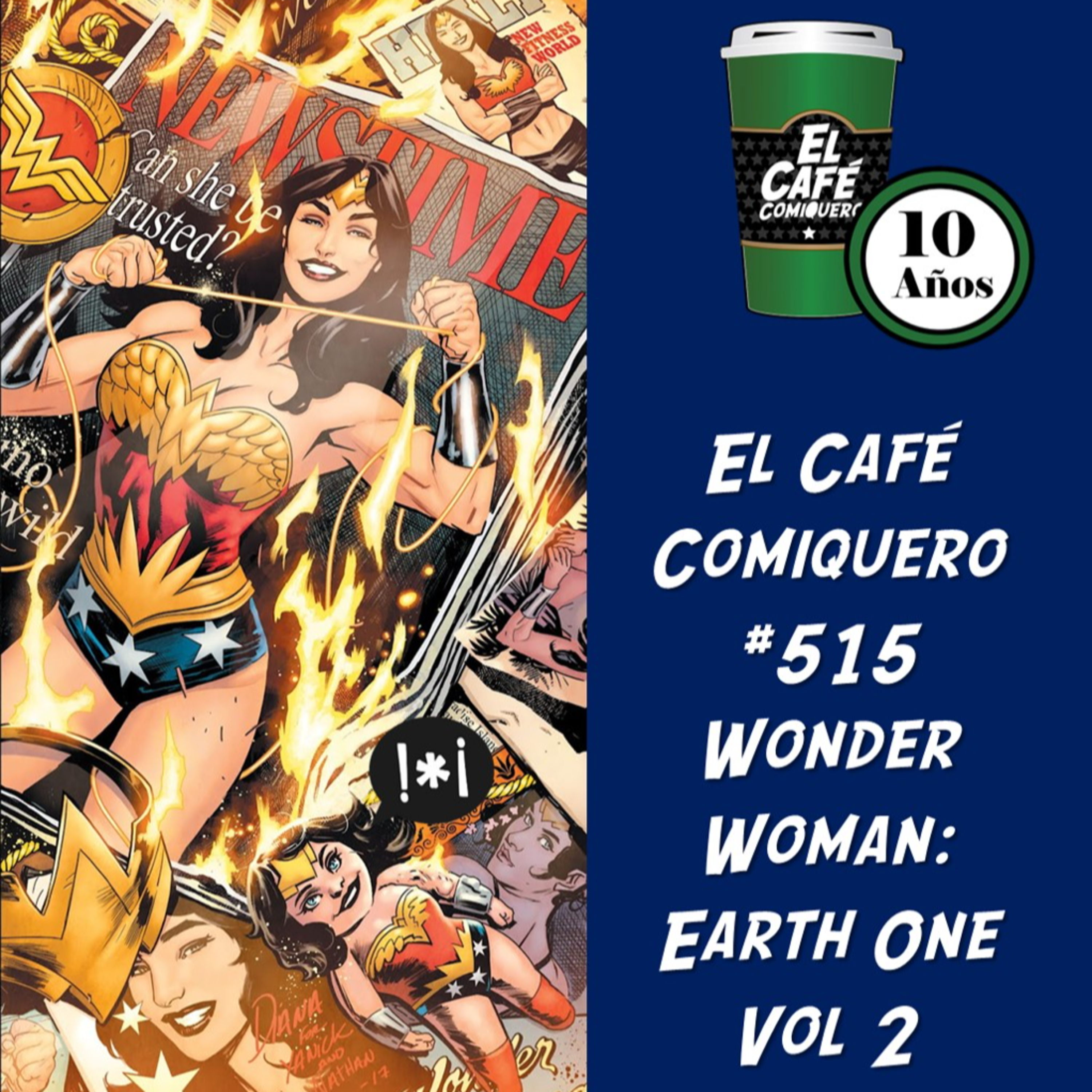 Portada de El Café Comiquero