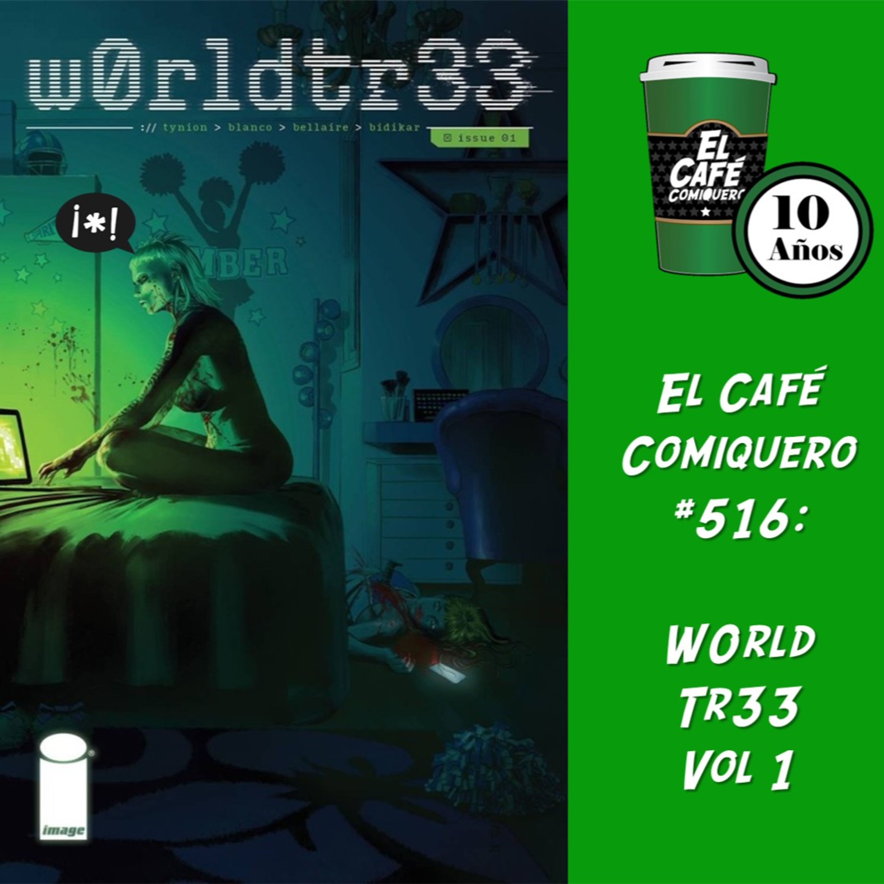Portada de El Café Comiquero