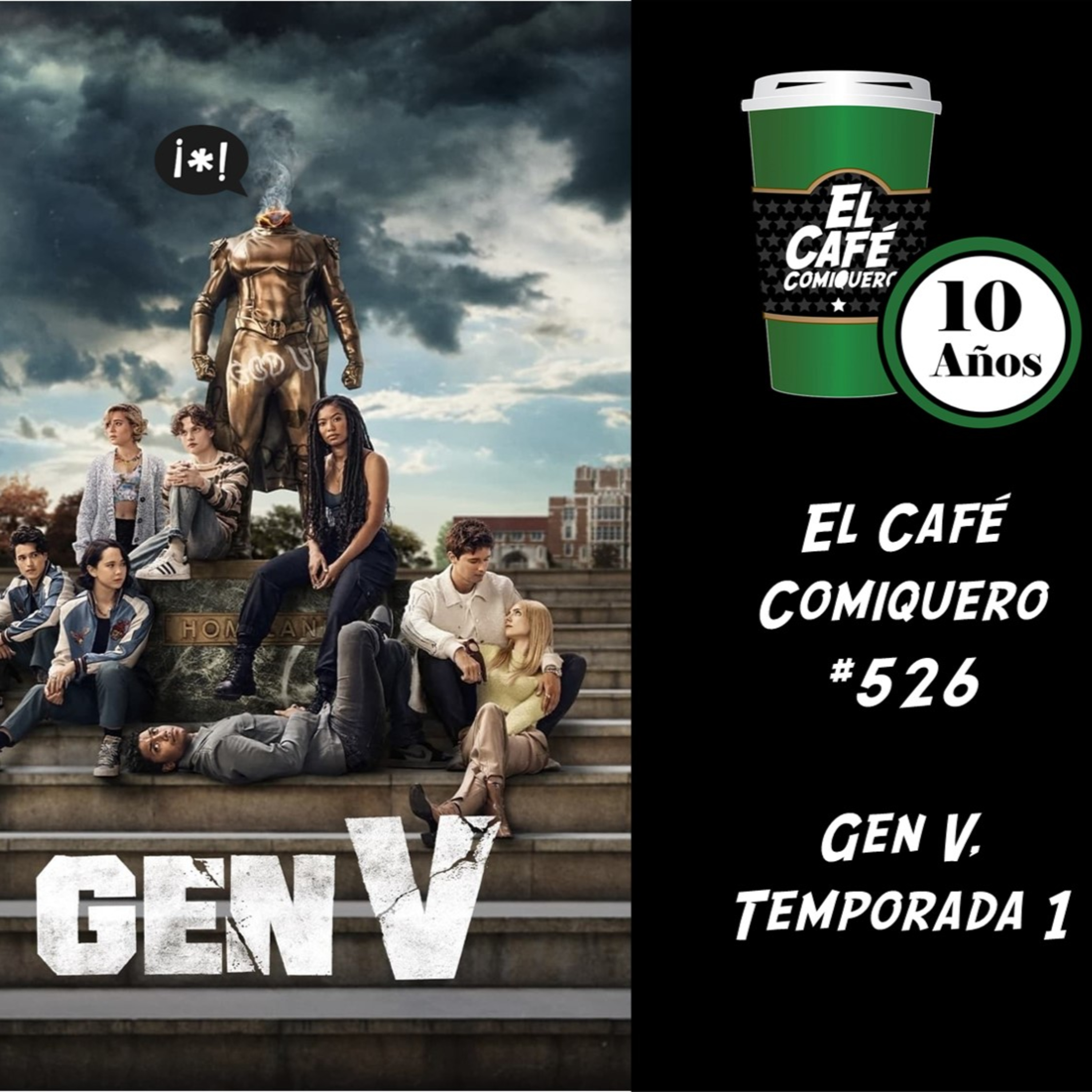 Portada de El Café Comiquero