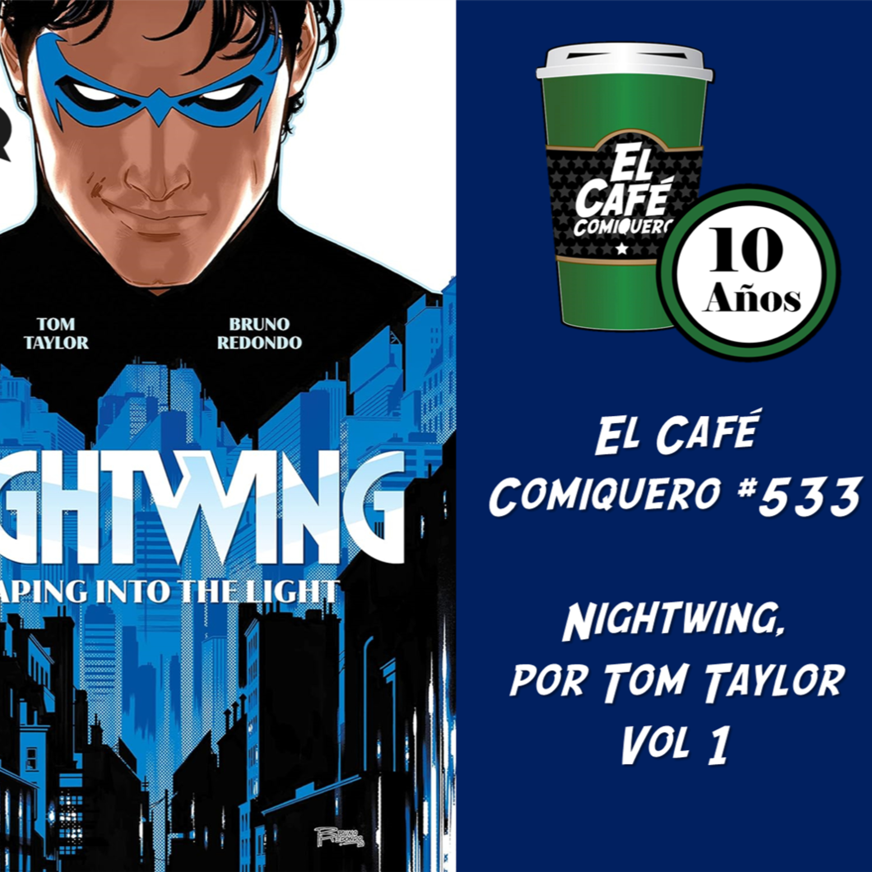 Portada de El Café Comiquero