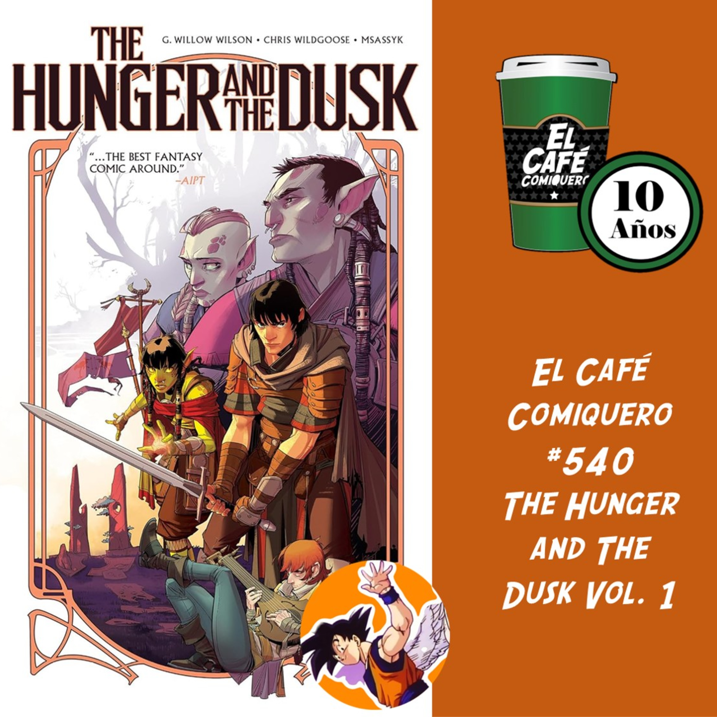 Portada de El Café Comiquero