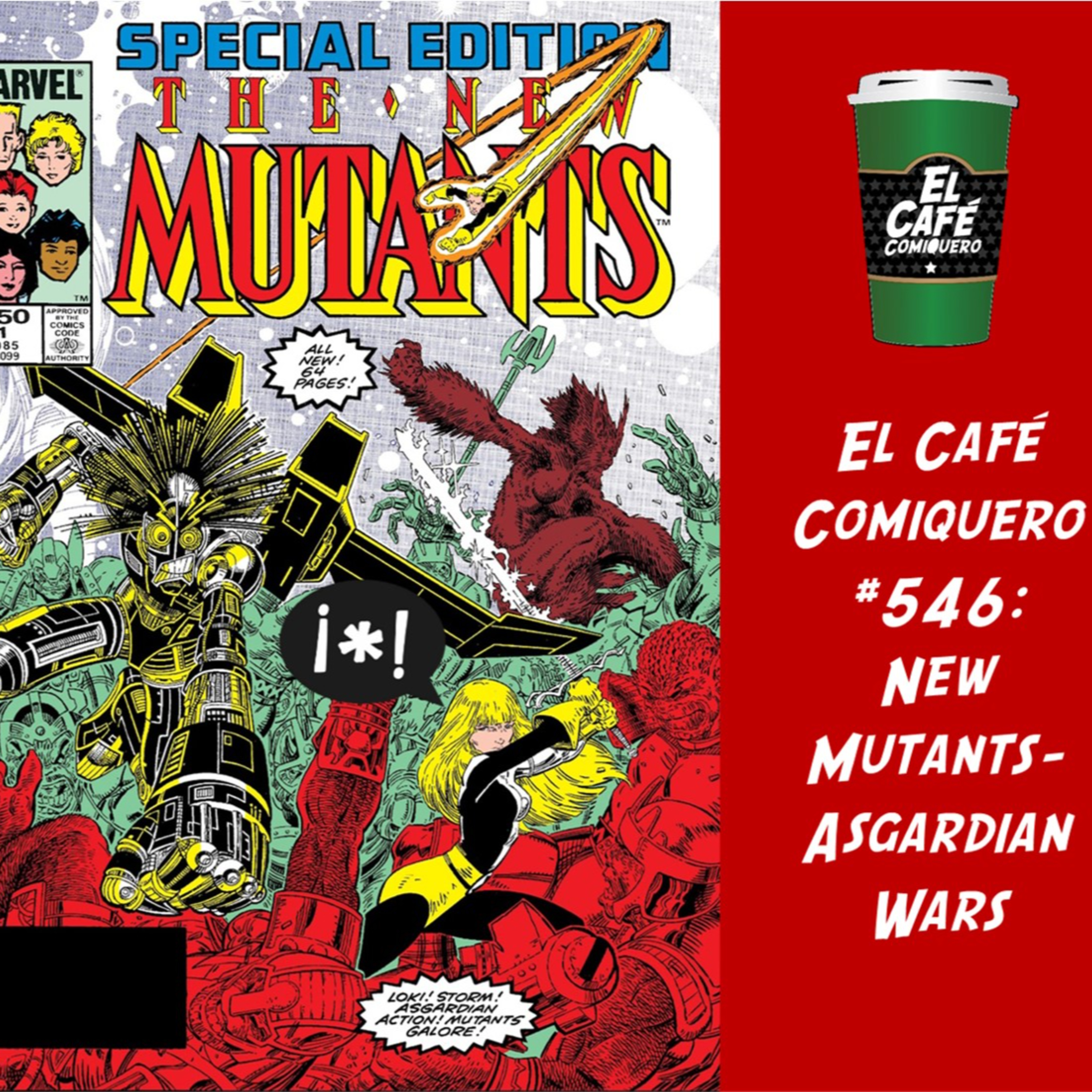 Portada de El Café Comiquero