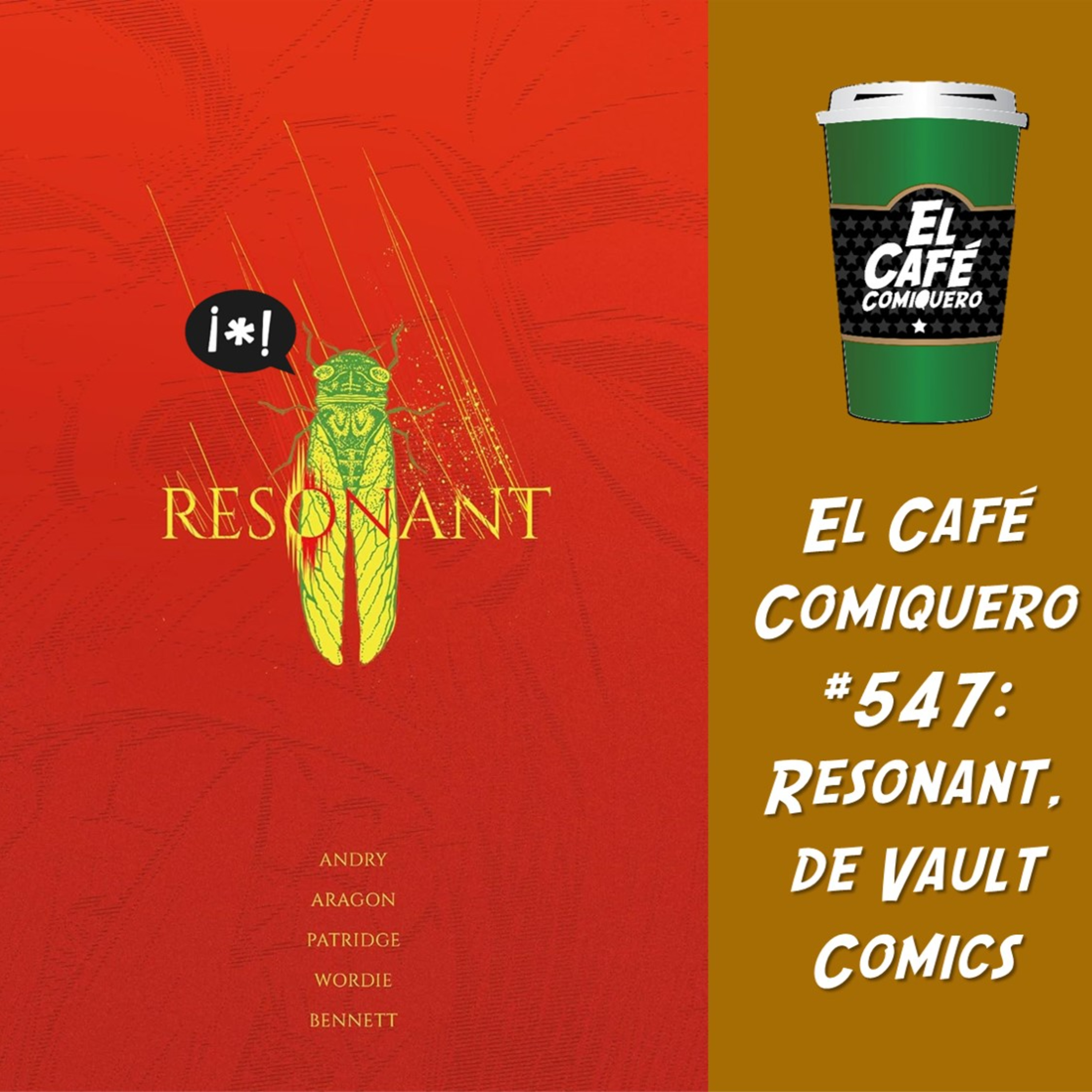 Portada de El Café Comiquero