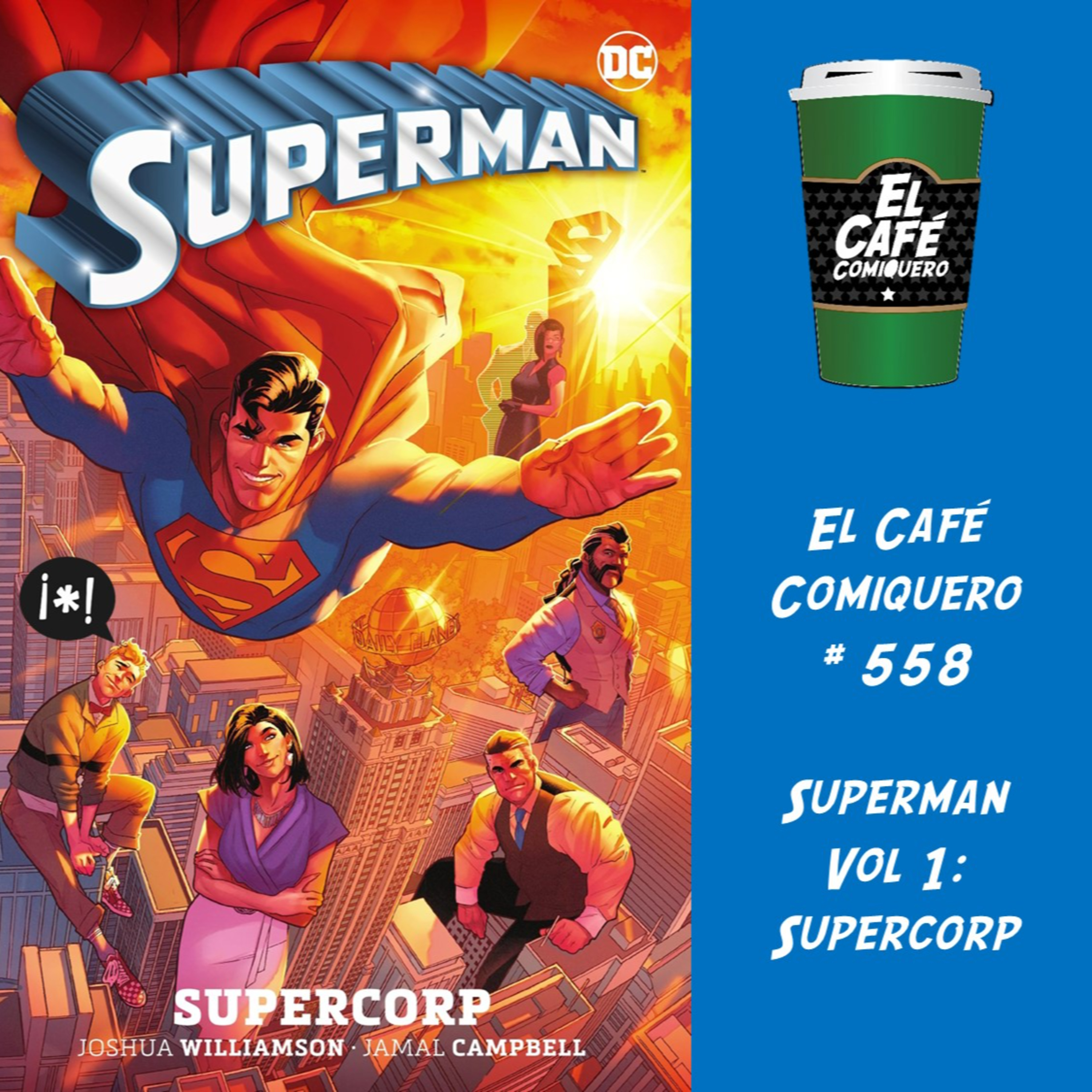 Portada de El Café Comiquero