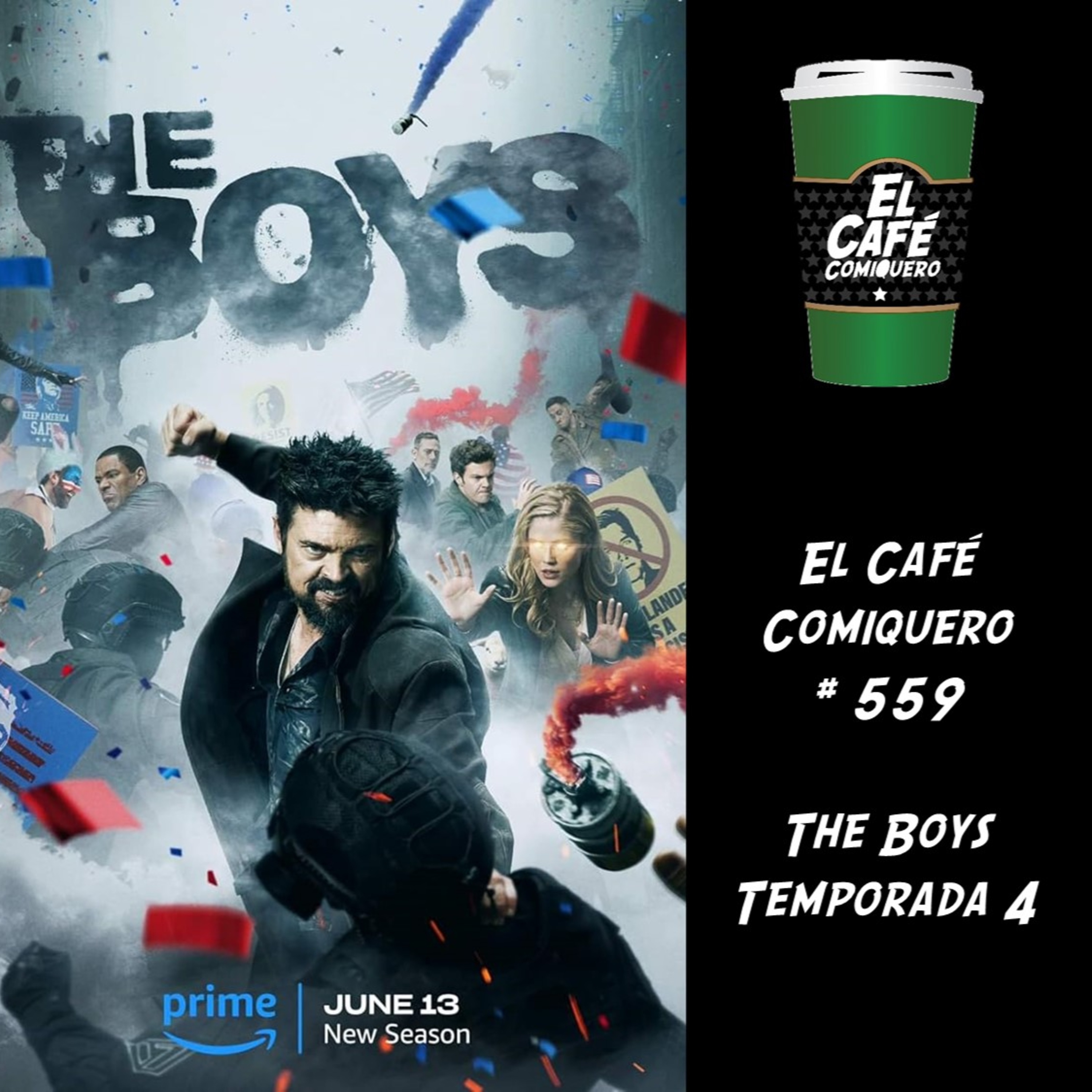 Portada de El Café Comiquero