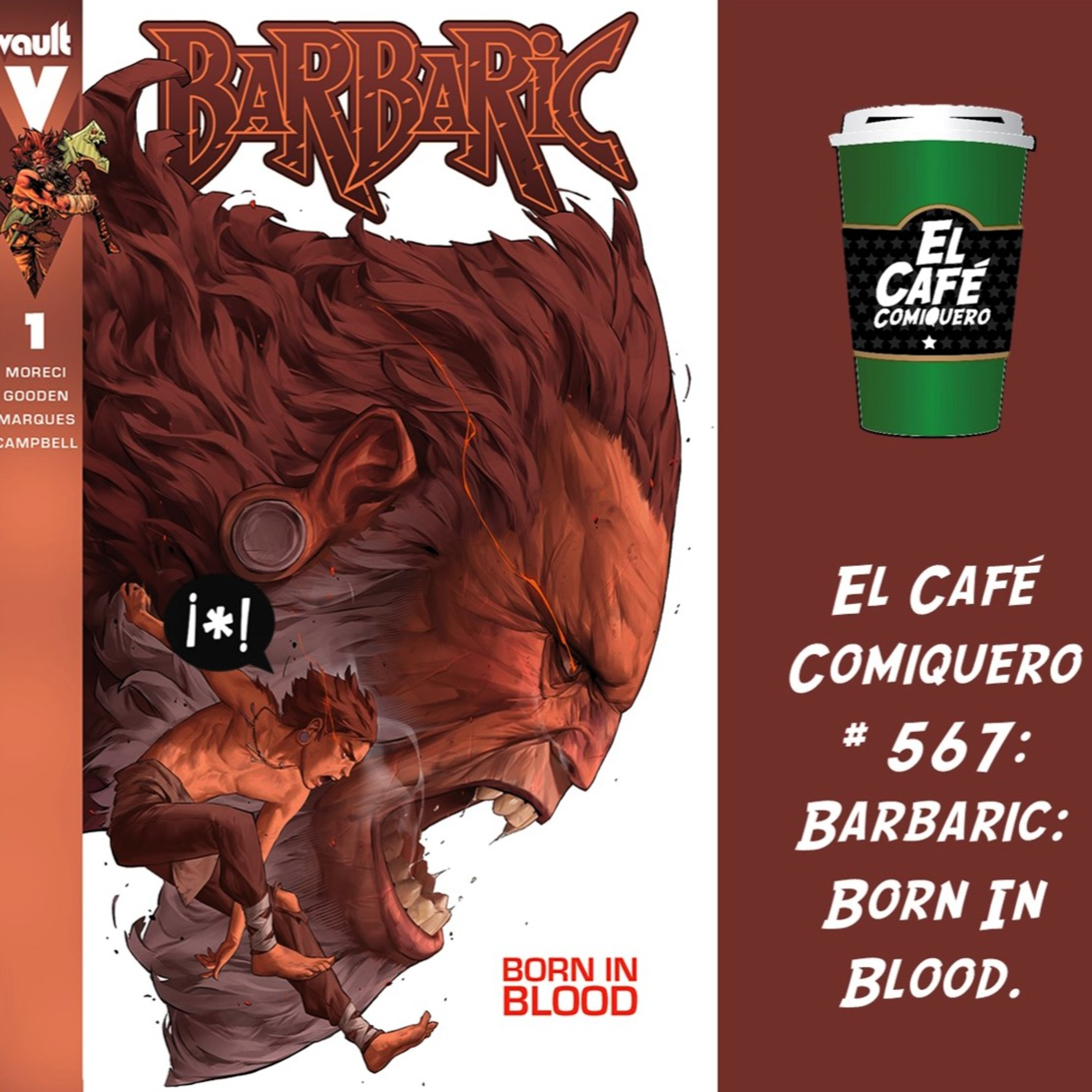 Portada de El Café Comiquero