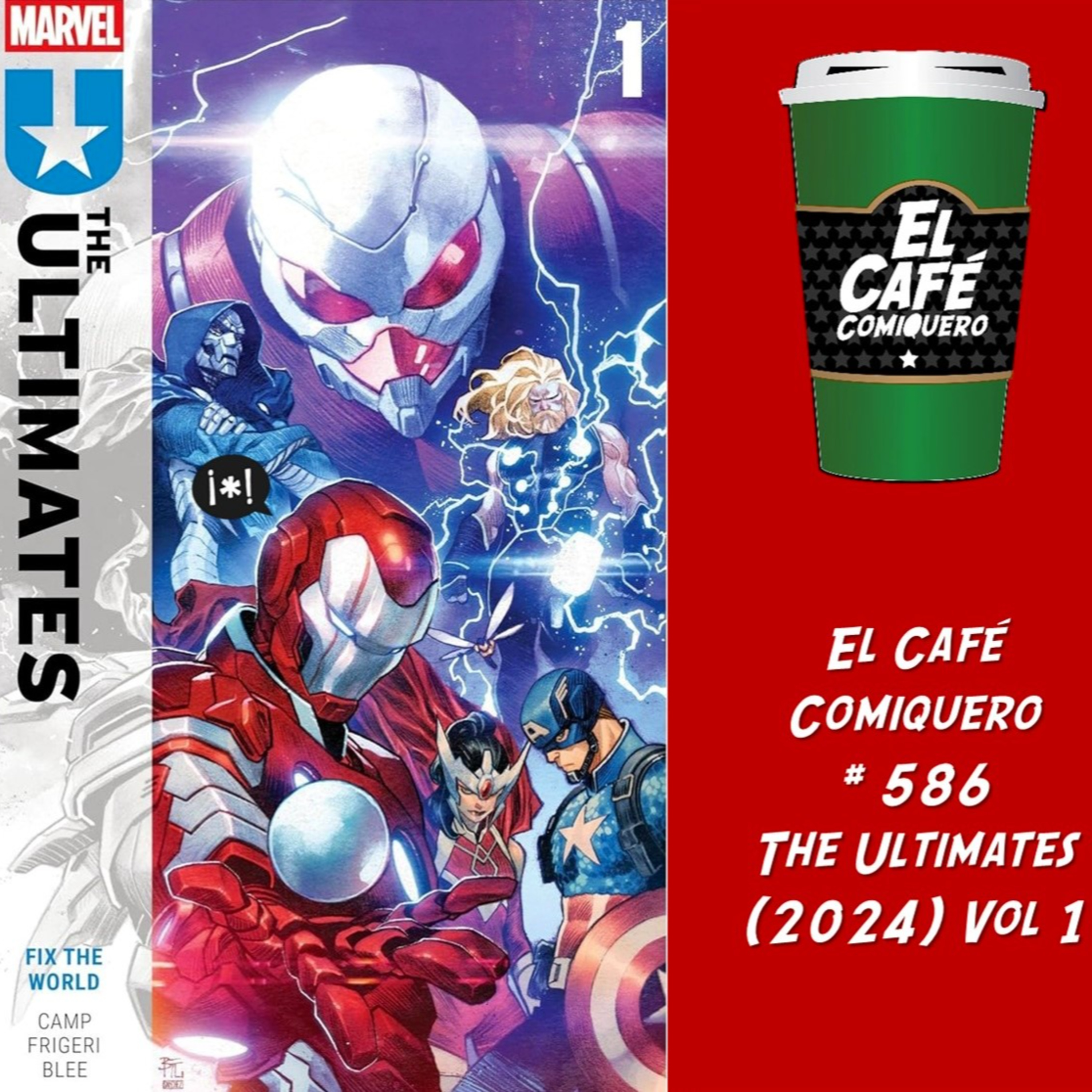 Portada de El Café Comiquero