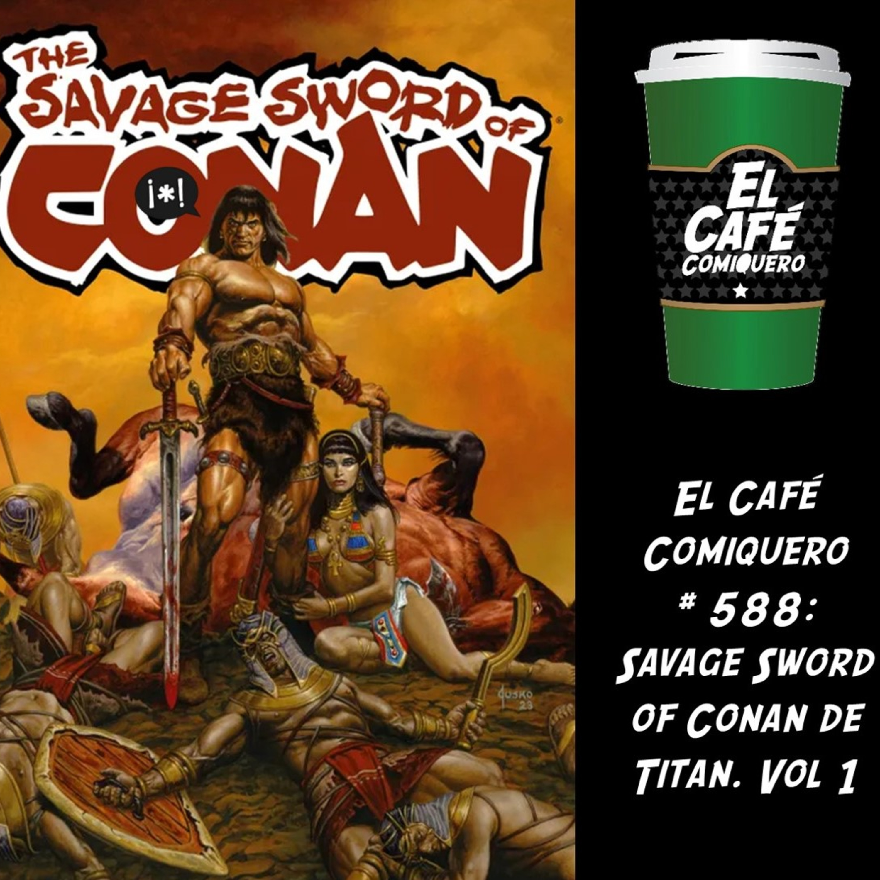 Portada de El Café Comiquero