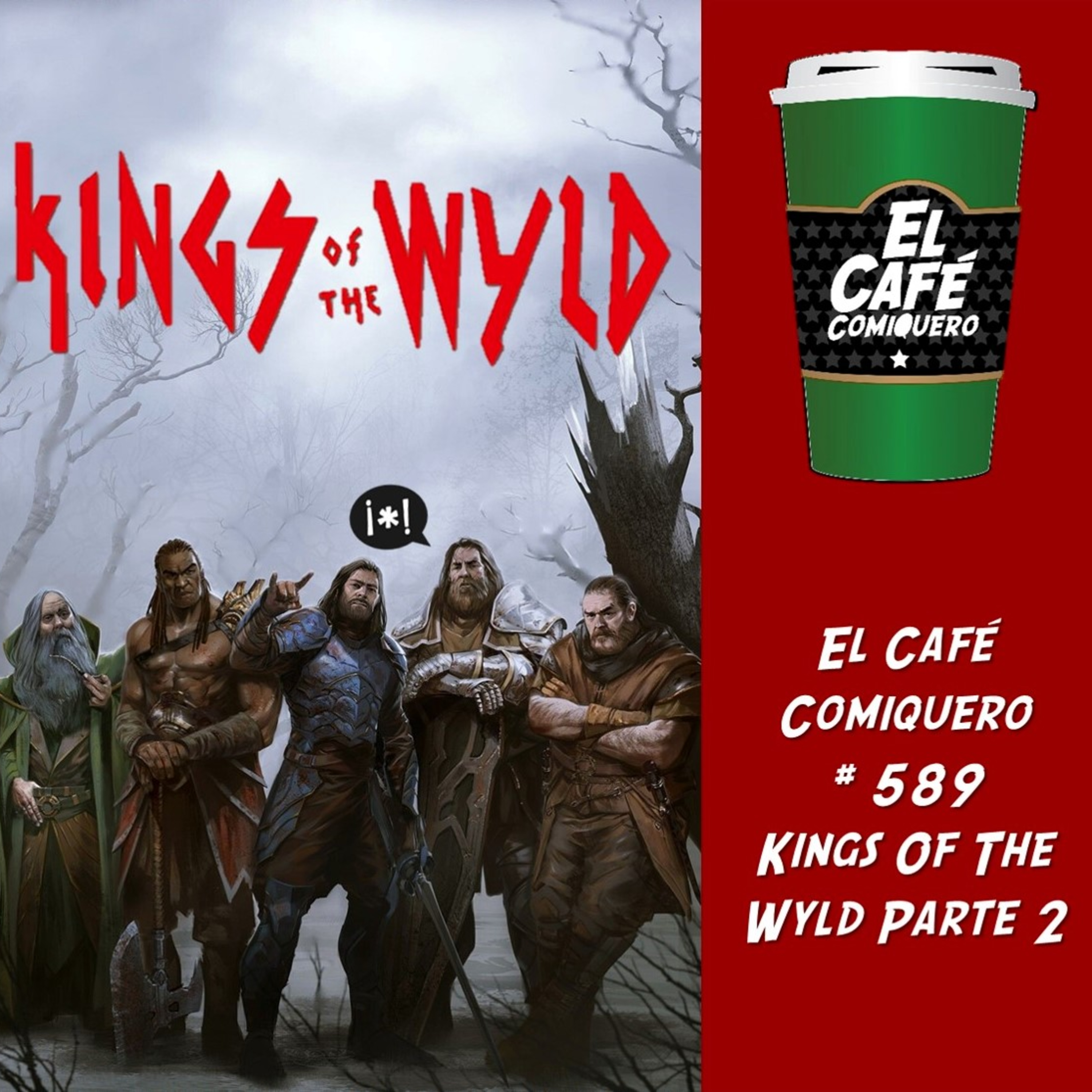Portada de El Café Comiquero