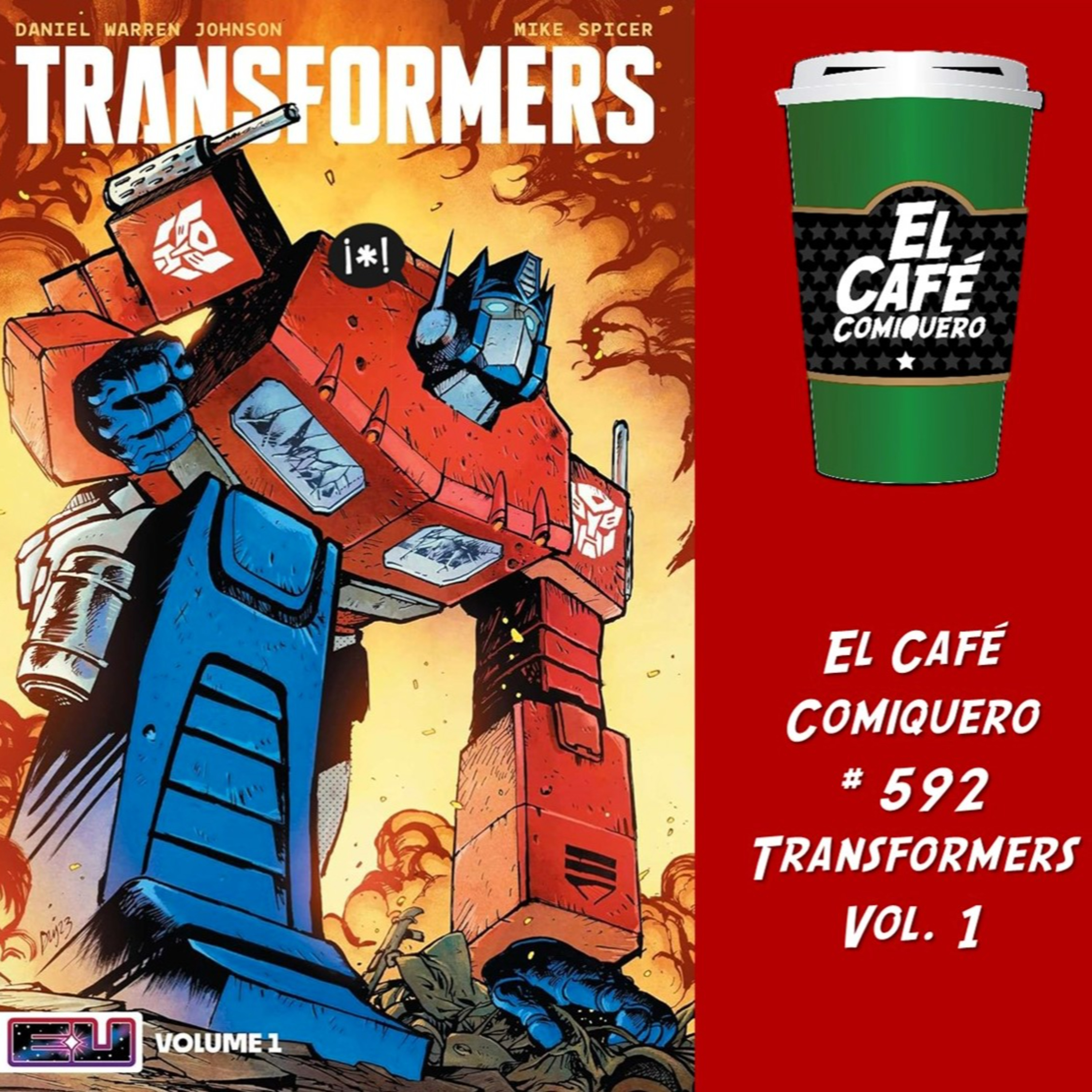 Portada de El Café Comiquero