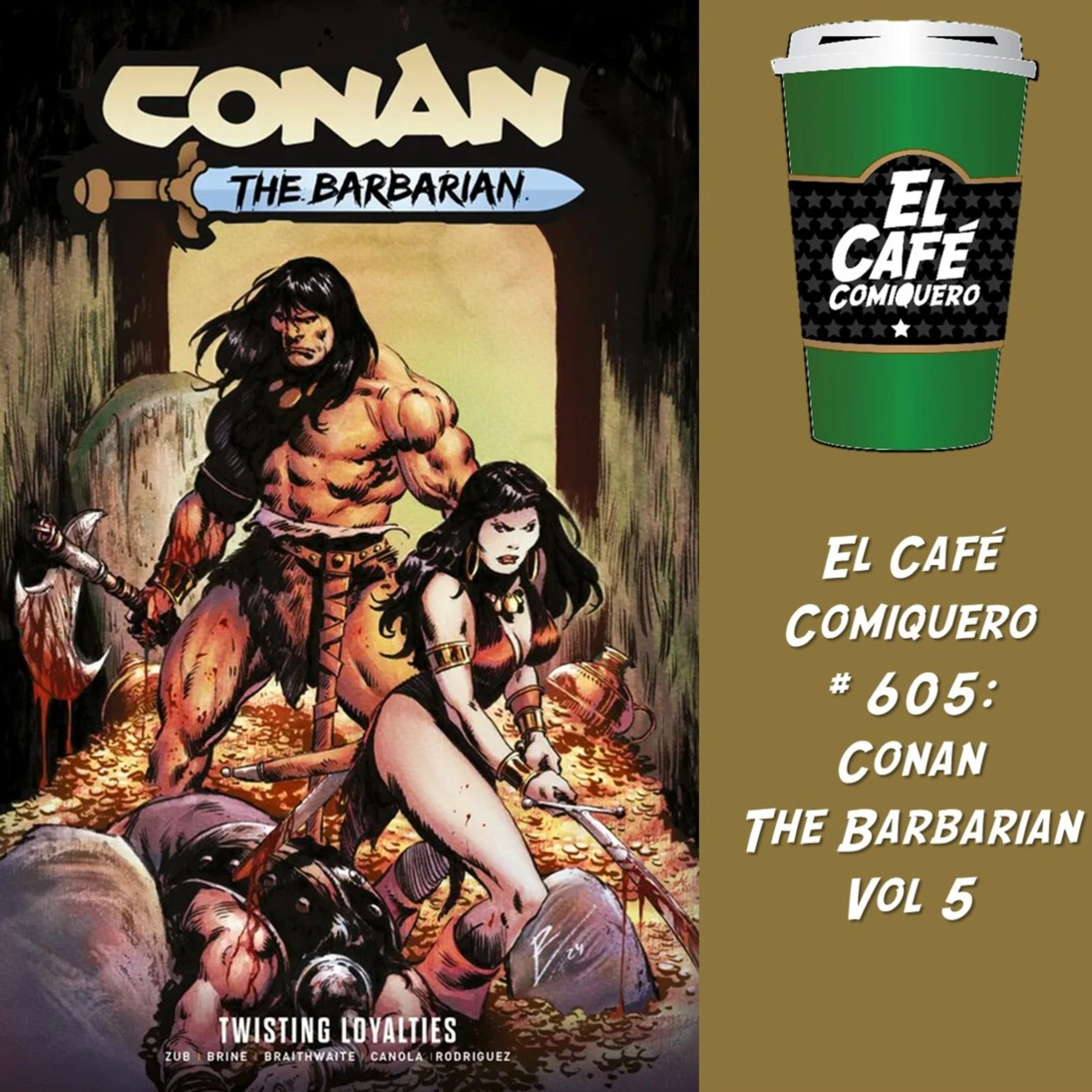 Portada de El Café Comiquero