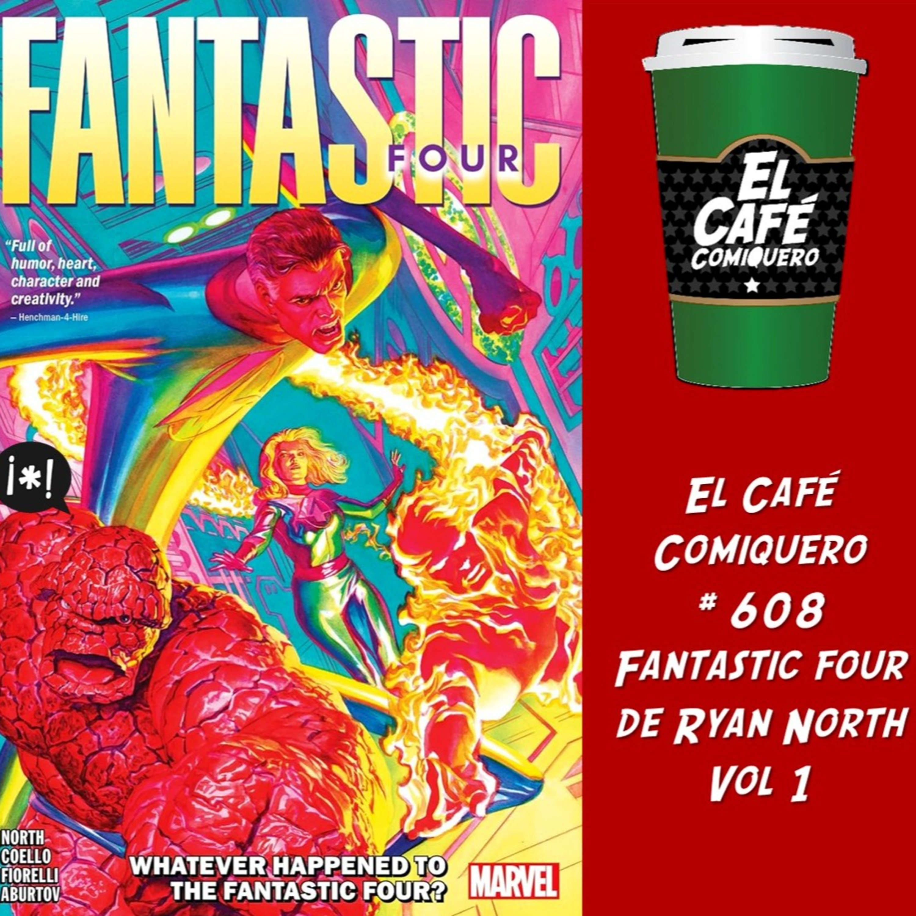 Portada de El Café Comiquero