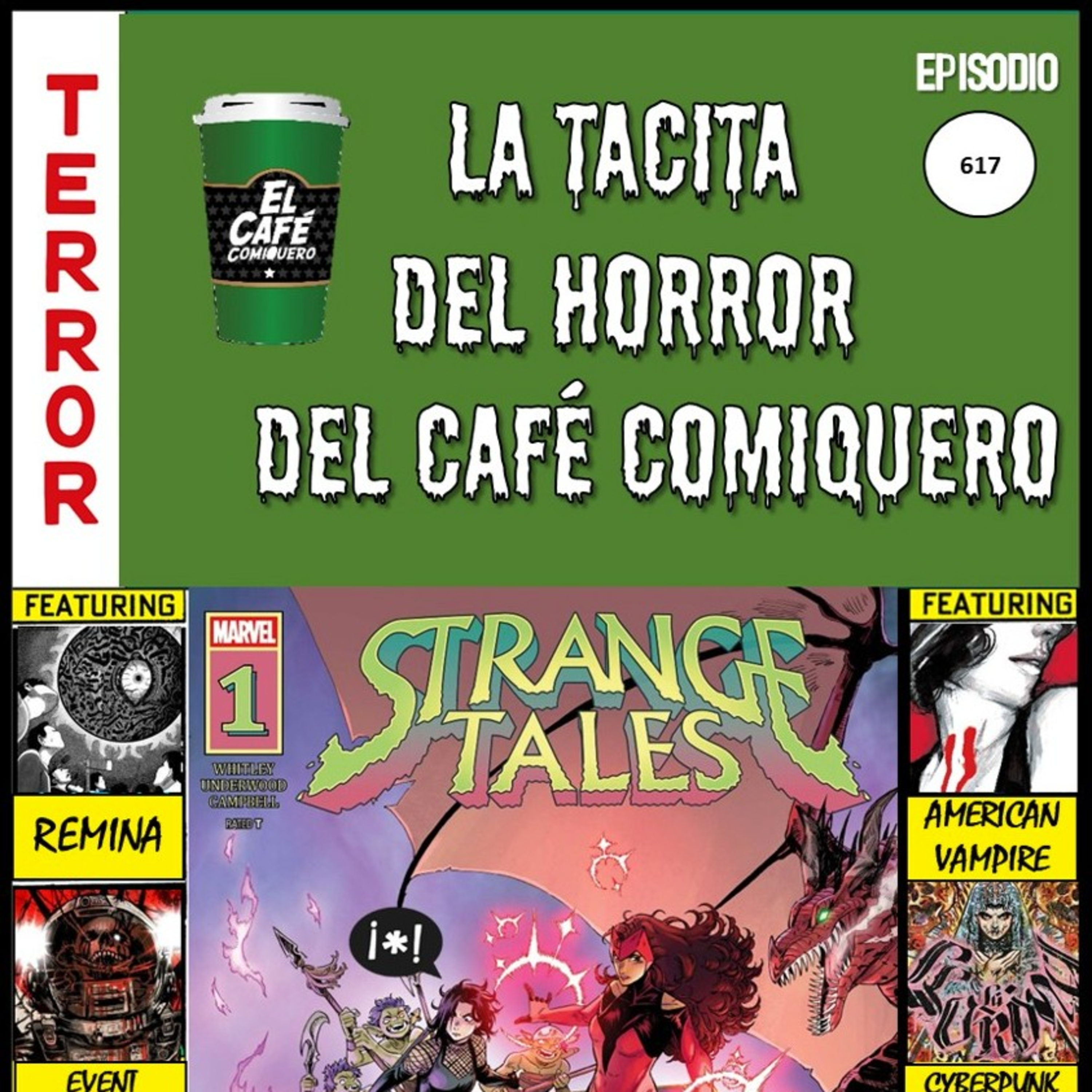 Portada de El Café Comiquero