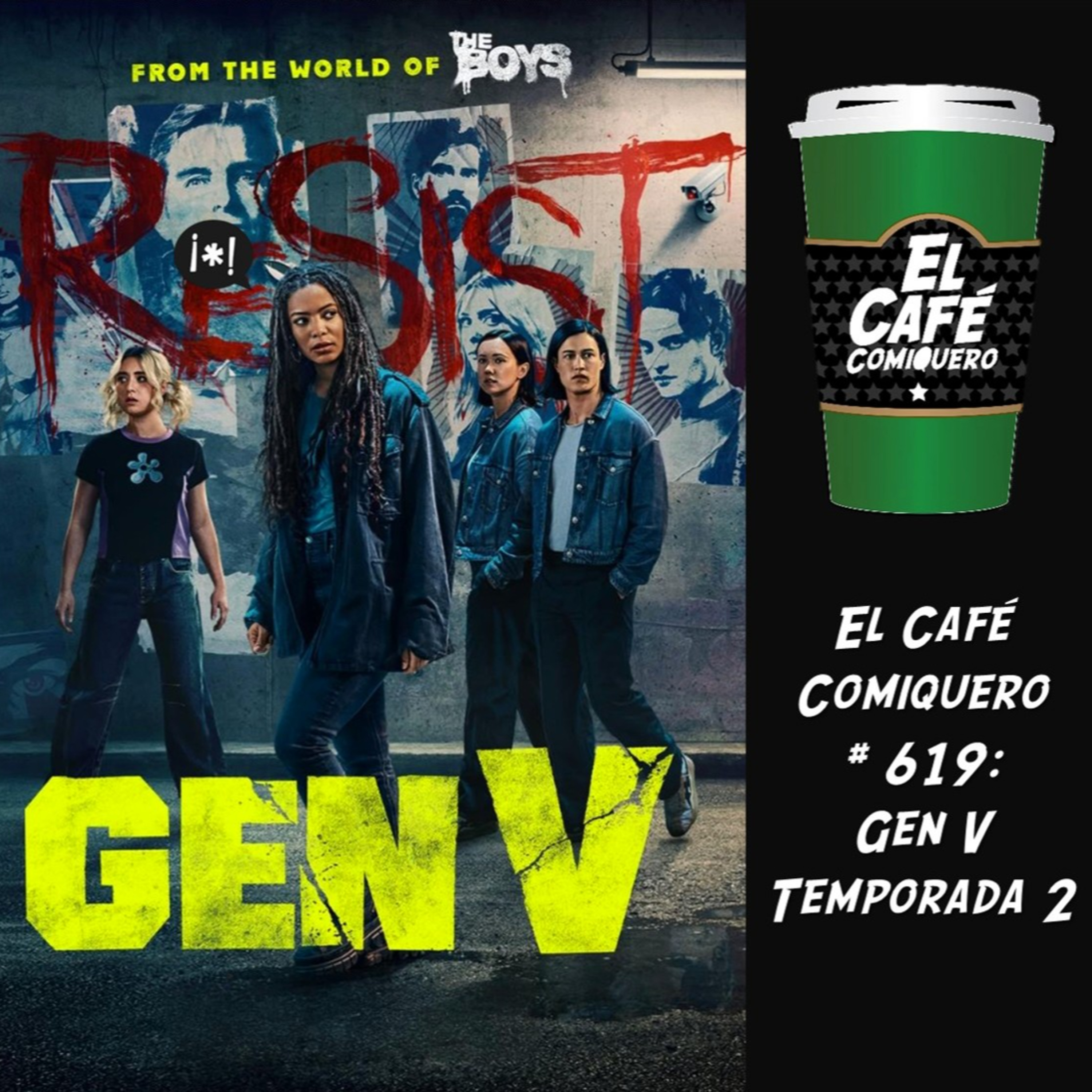Portada de El Café Comiquero