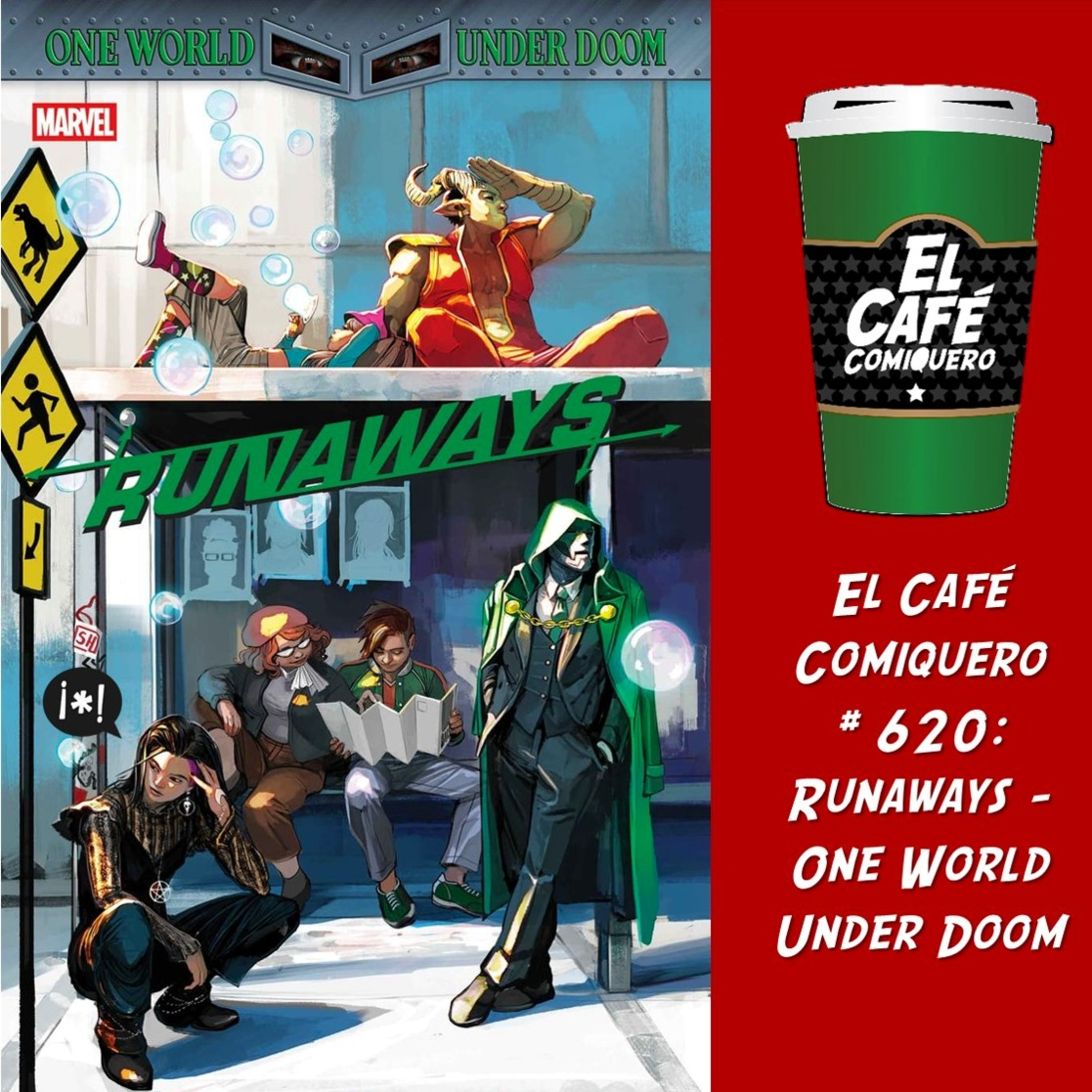 Portada de El Café Comiquero