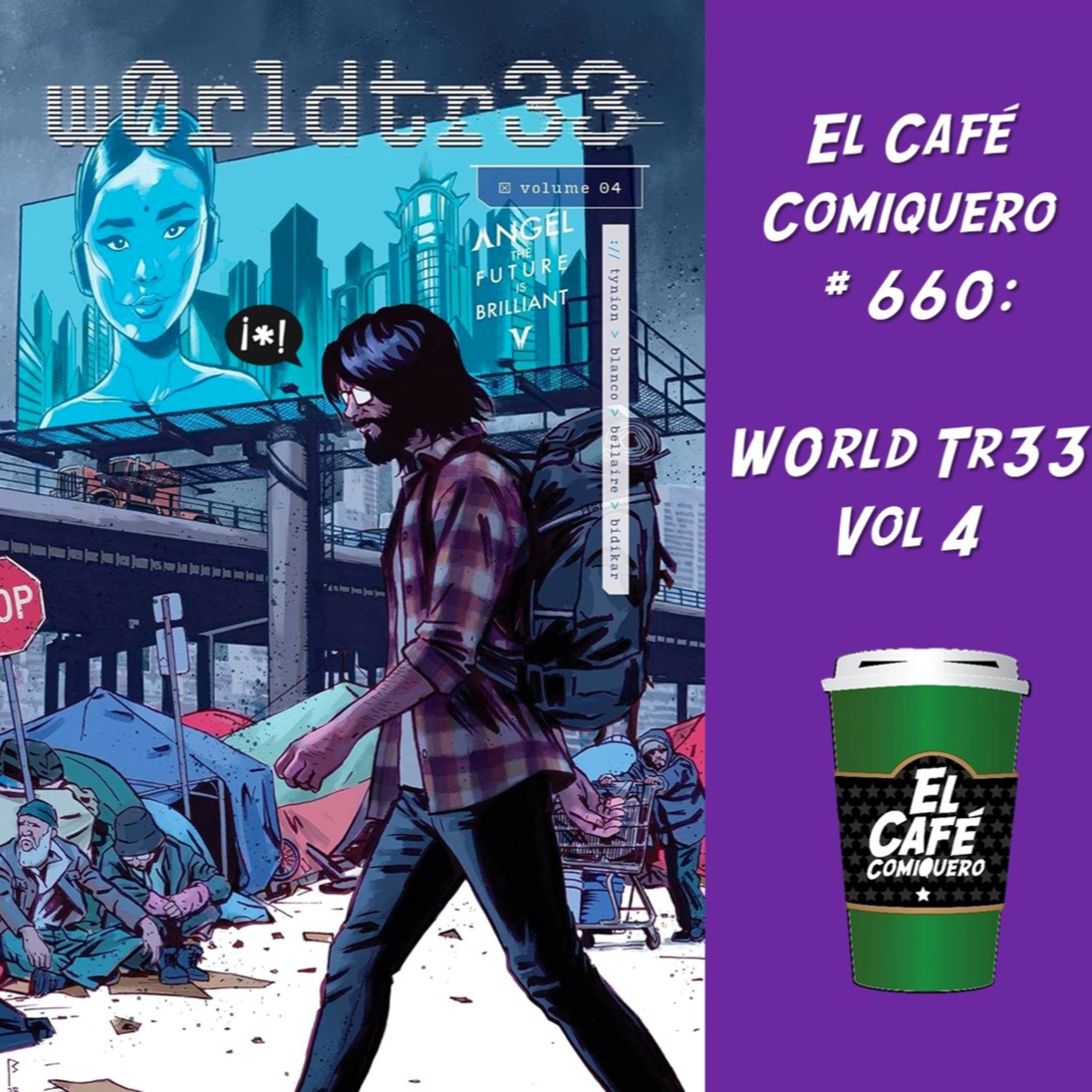 Portada de El Café Comiquero