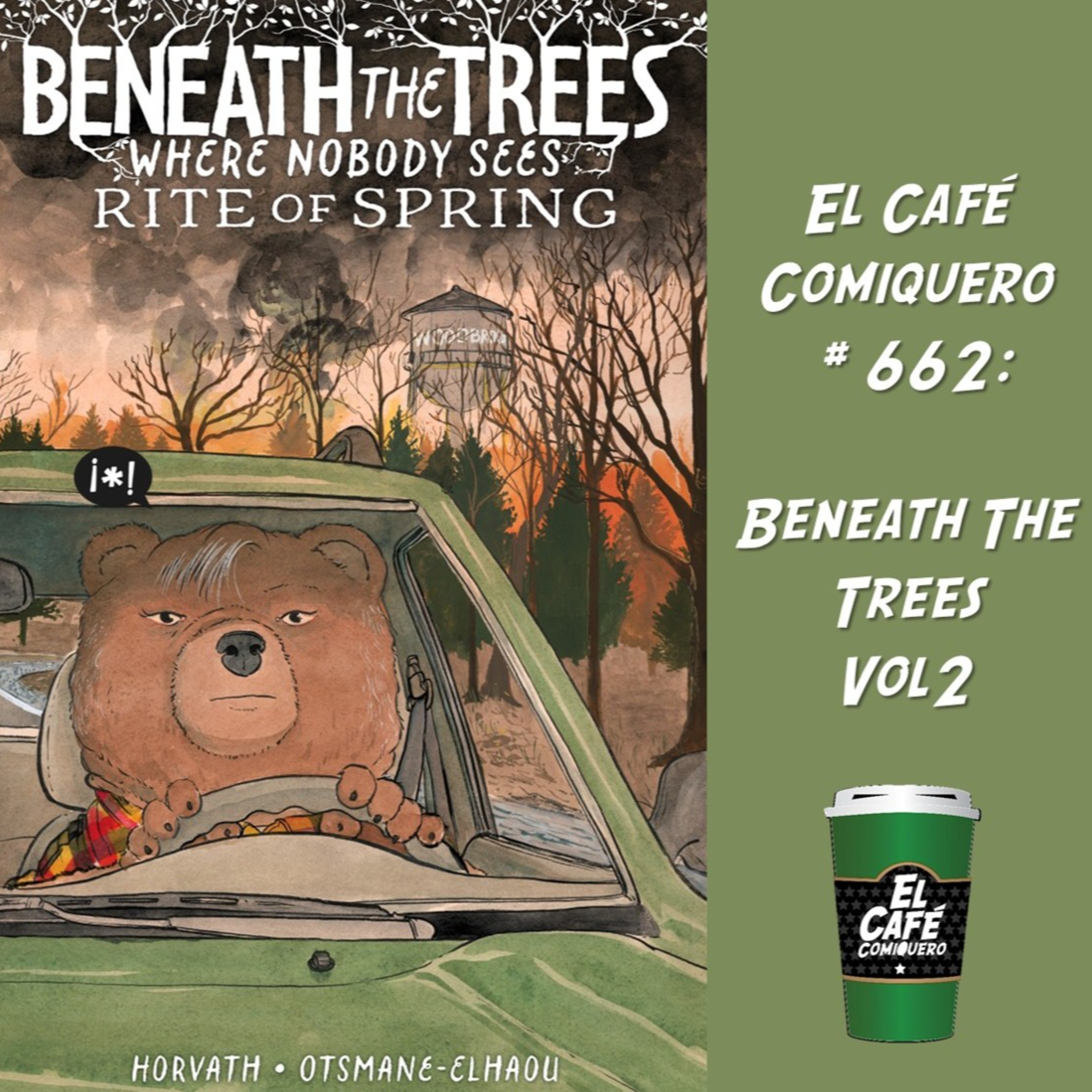 Portada de El Café Comiquero
