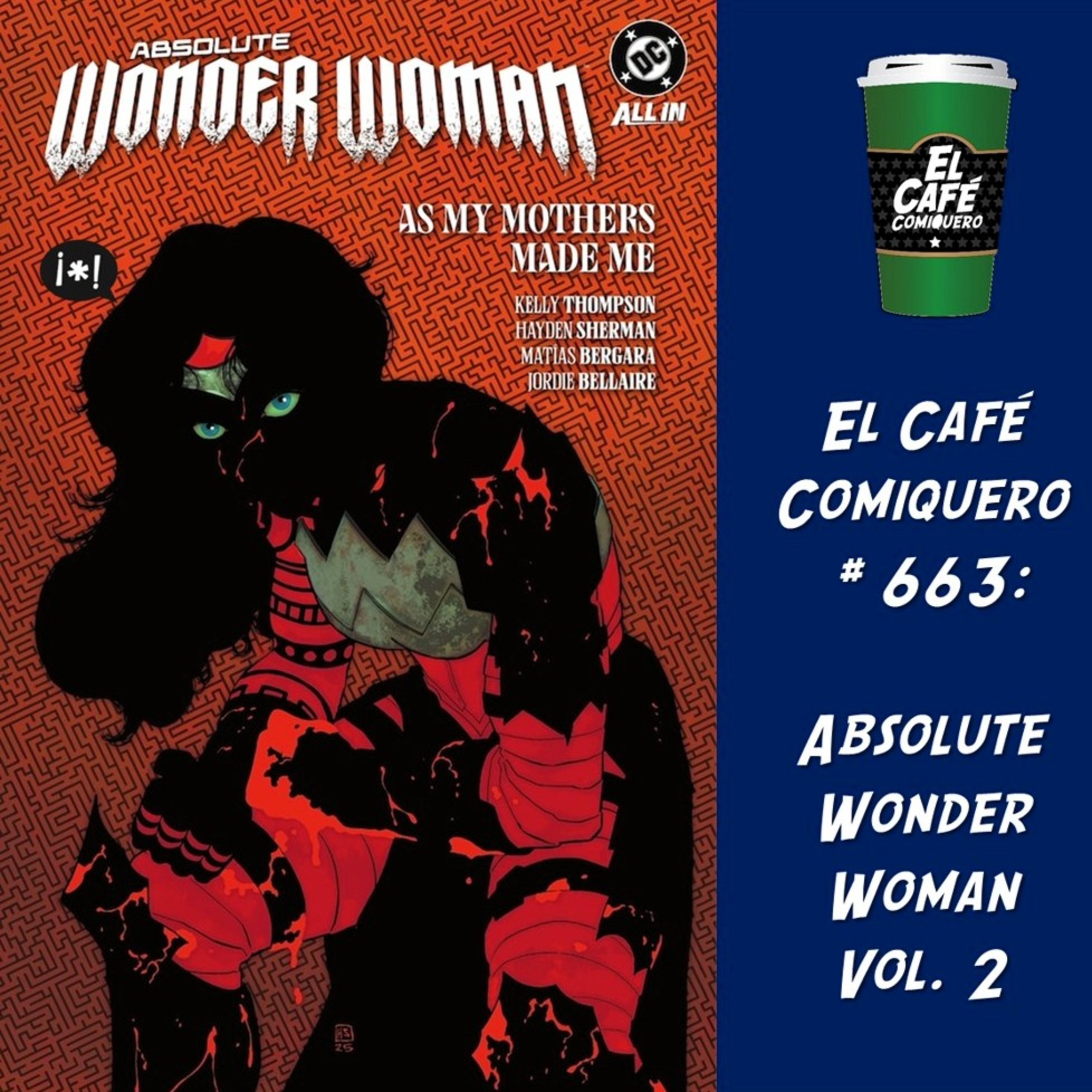 Portada de El Café Comiquero