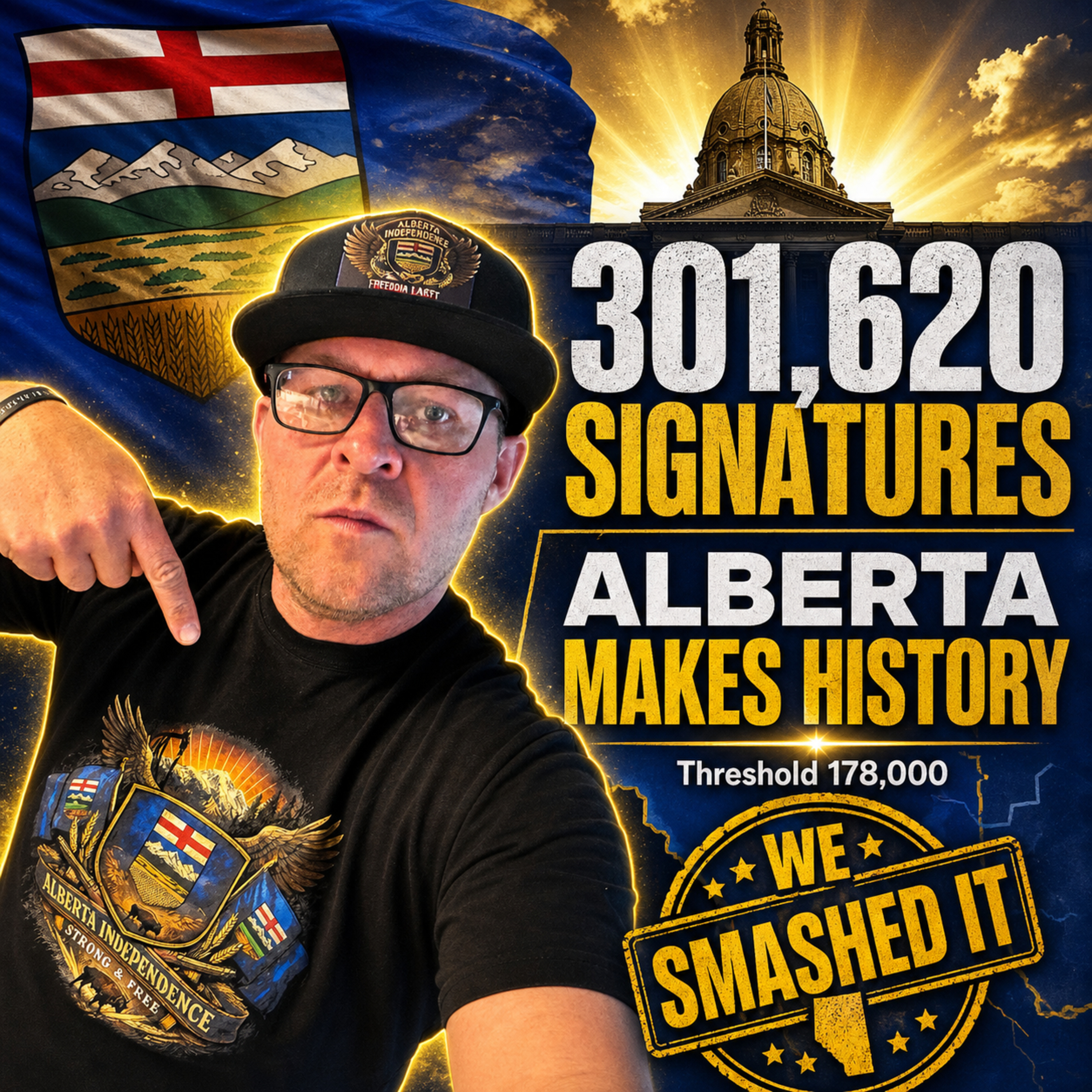 Alberta Made History: 301,620 Signatures Delivered episode artwork