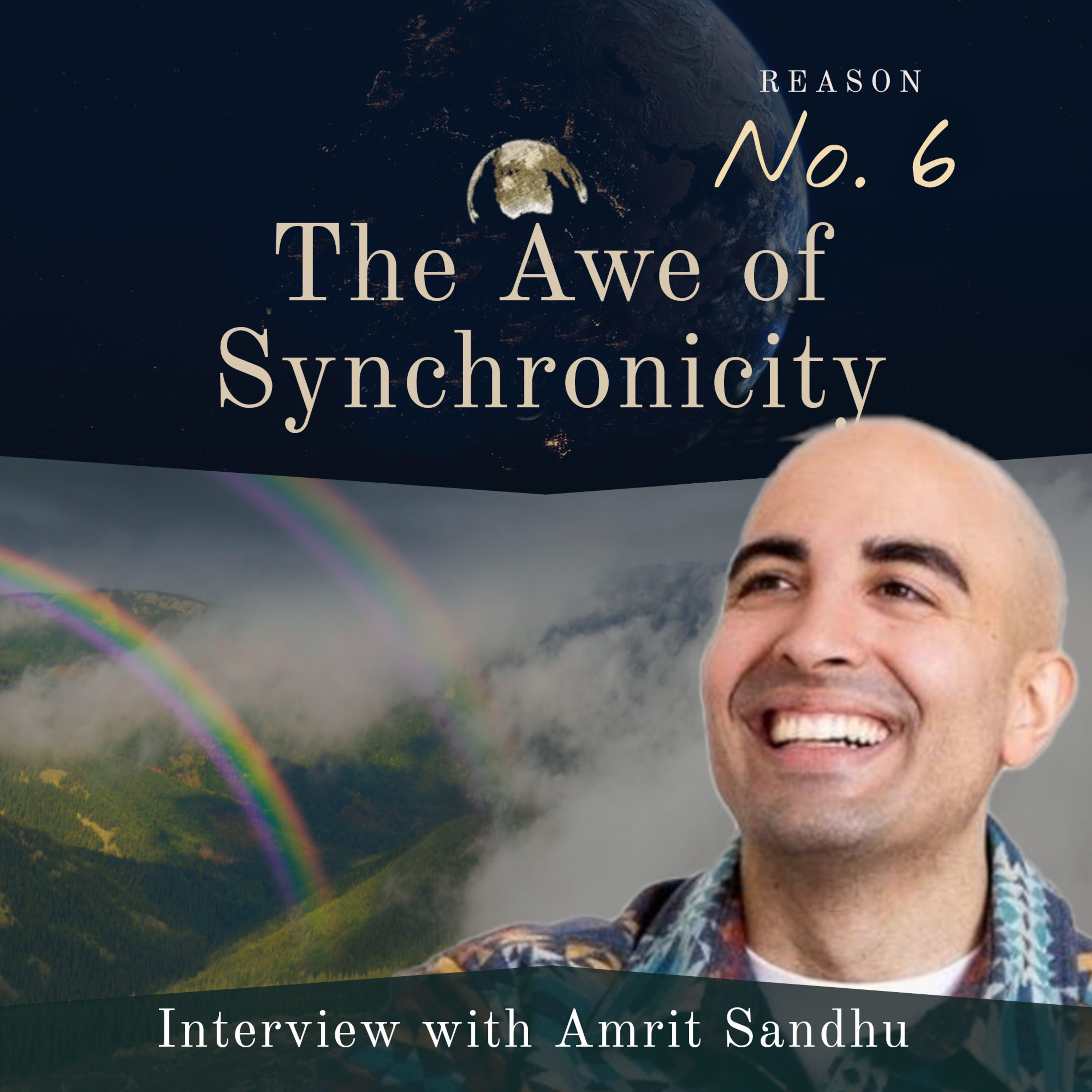 Reason No. 6: The Awe of Synchronicity with Amrit Sandhu episode artwork