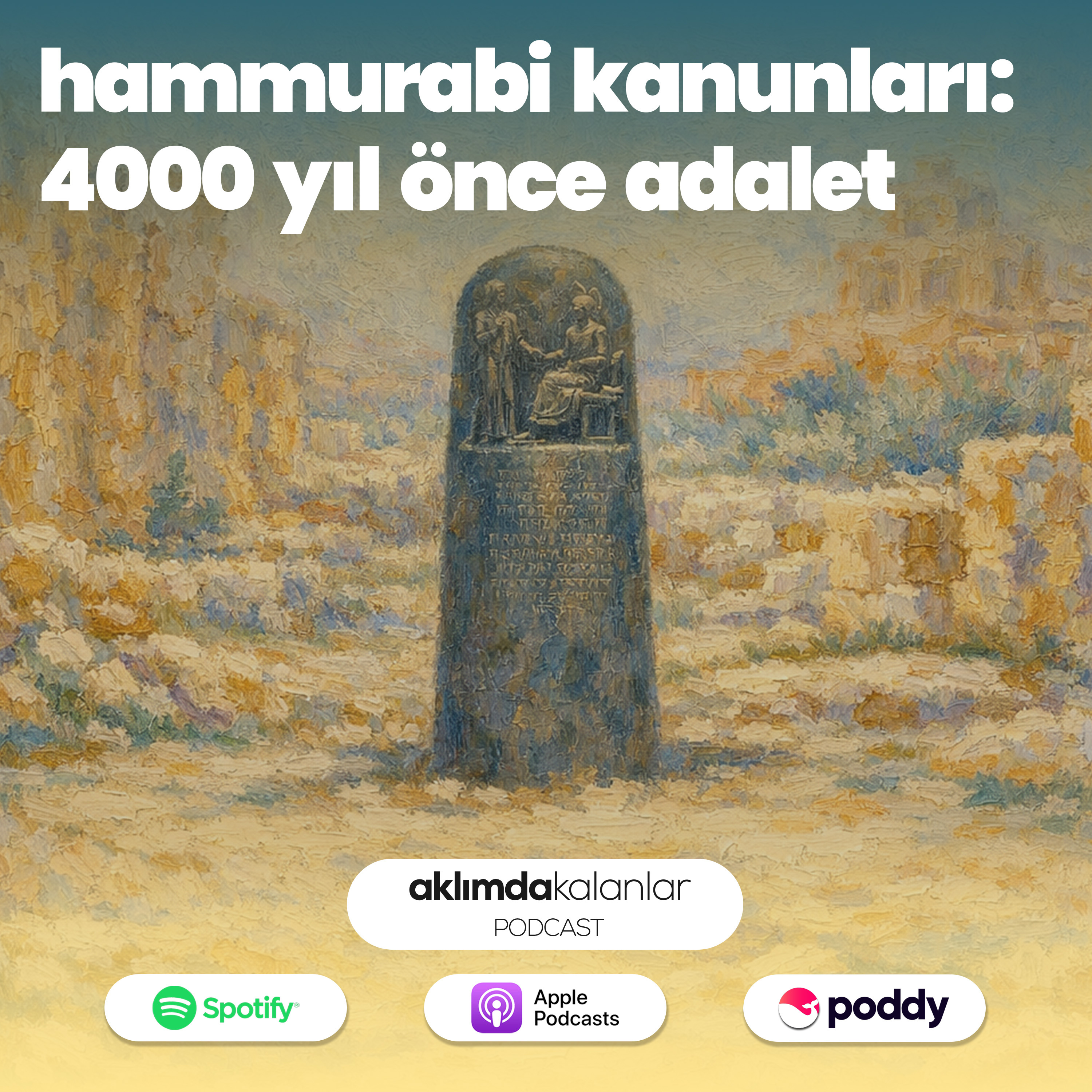 62 | Hammurabi Kanunları: 4000 Yıl Önce Adalet episode artwork