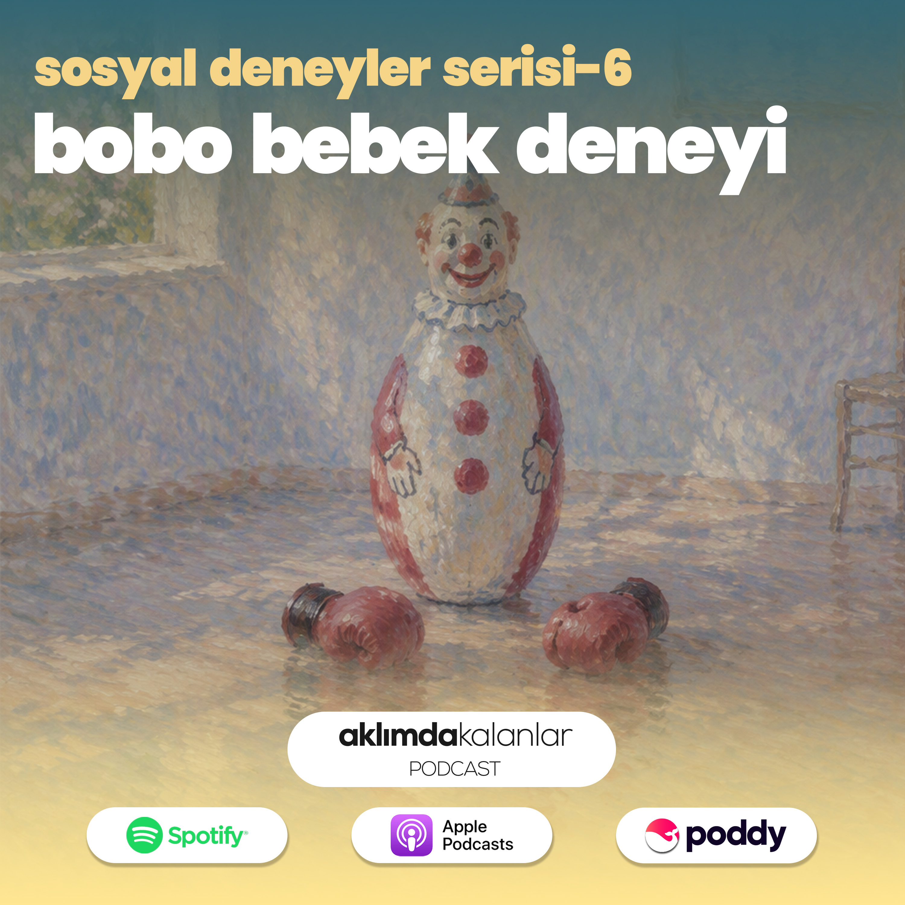 68 | Sosyal Deneyler Serisi 6 - Bobo Bebek Deneyi