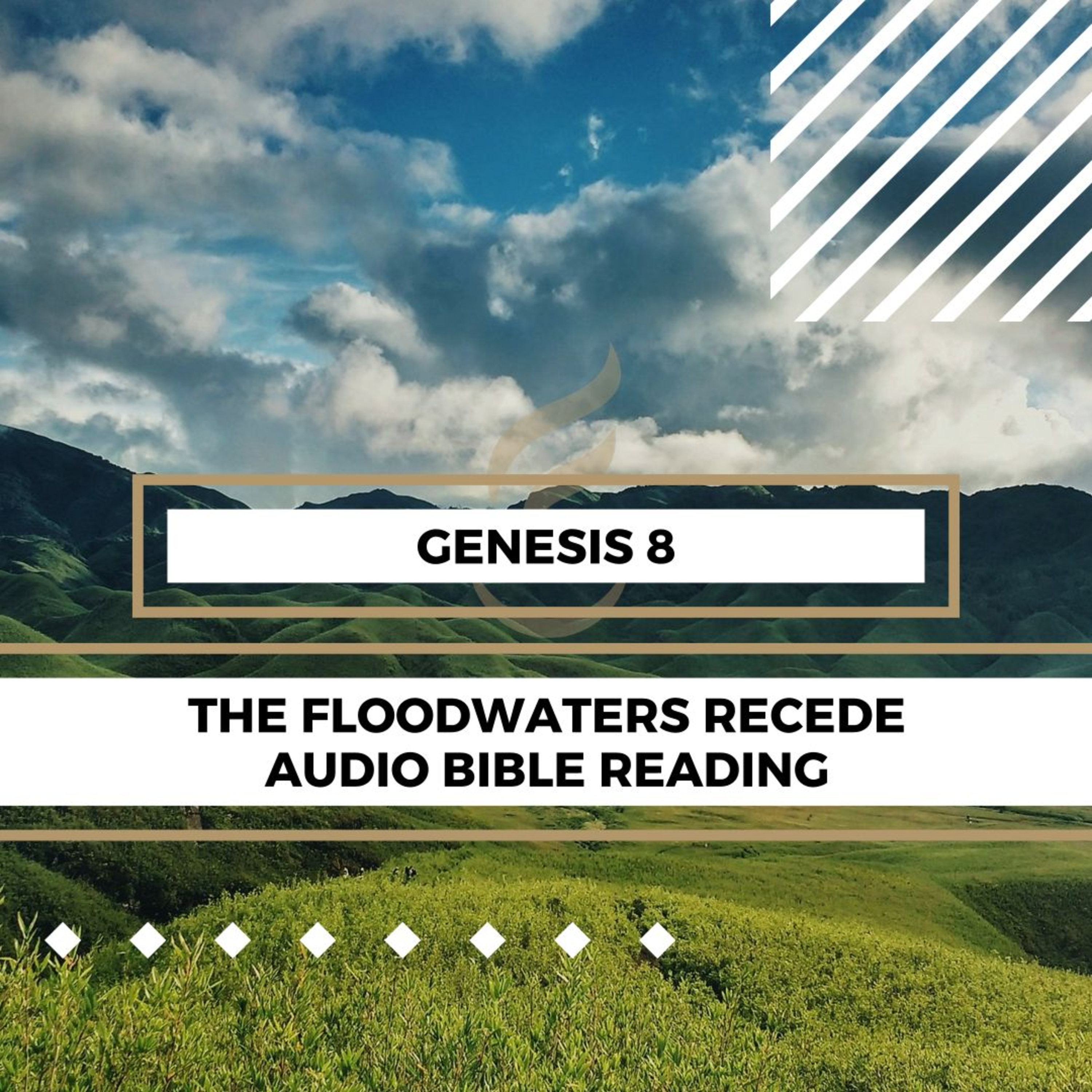 Genesis 8: The Floodwaters Recede - Clear & Engaging Audio Bible Reading | Noah's Ark Rests on Mount Ararat, God's Promise, and a Renewed Earth episode artwork