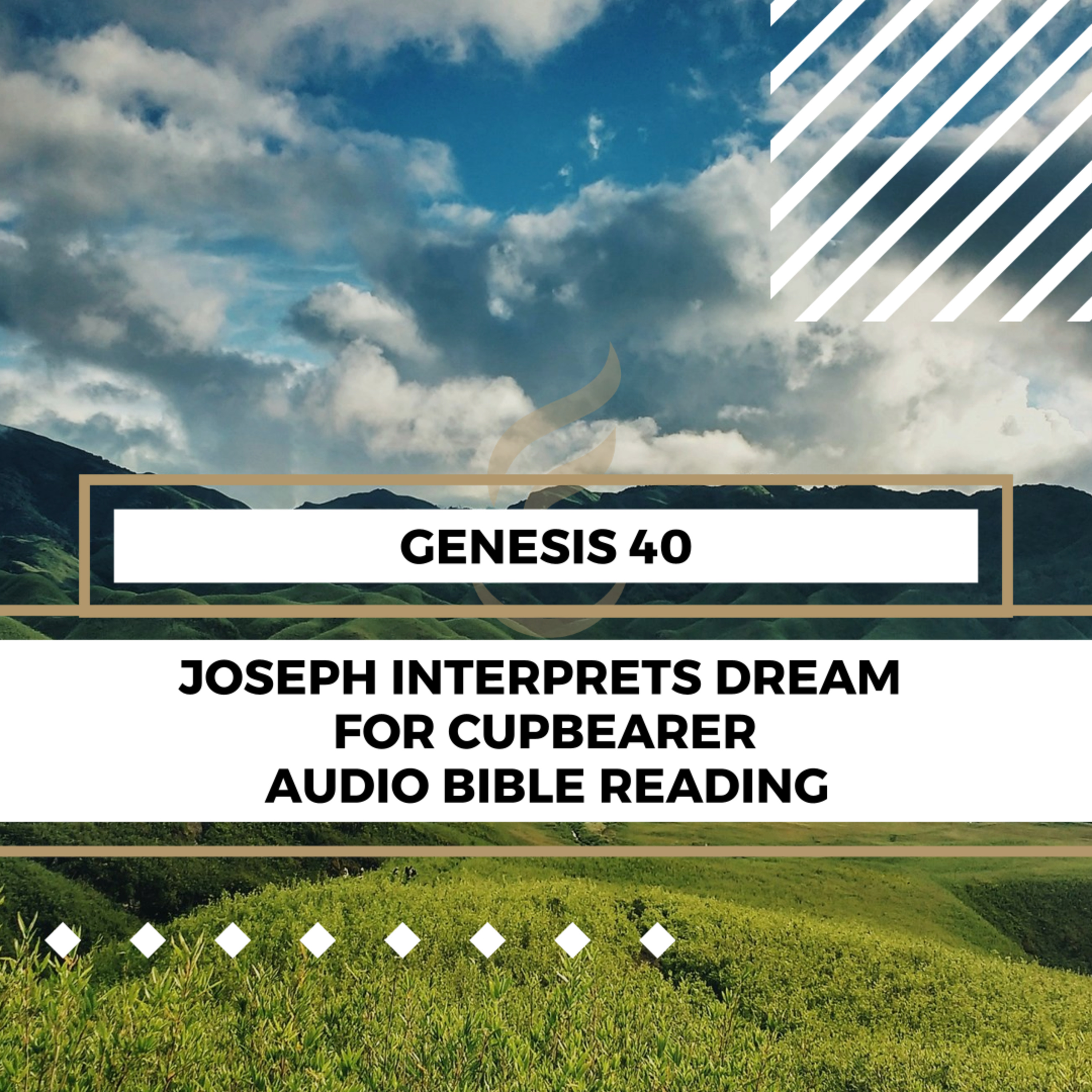 Genesis 40: Joseph Interprets Dream for Pharaoh's Cupbearer - Clear & Engaging Audio Bible Reading | Dreams, Interpretation, and God's Plan episode artwork